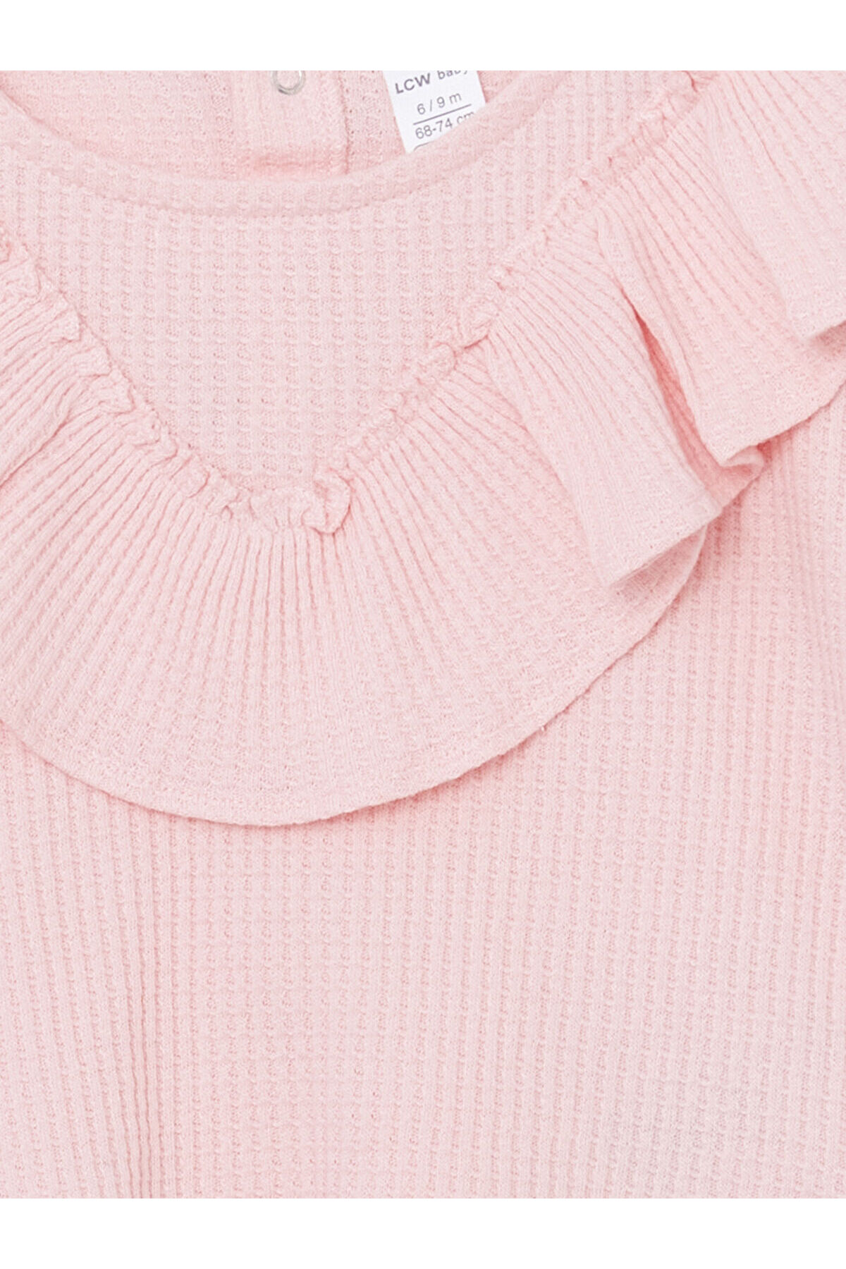 LC Waikiki Nevaa Collection Pembe Bisiklet Yaka Basic Kız Bebek Bluz ve Pantolon 2'li fotoğrafı 5 (önizleme)