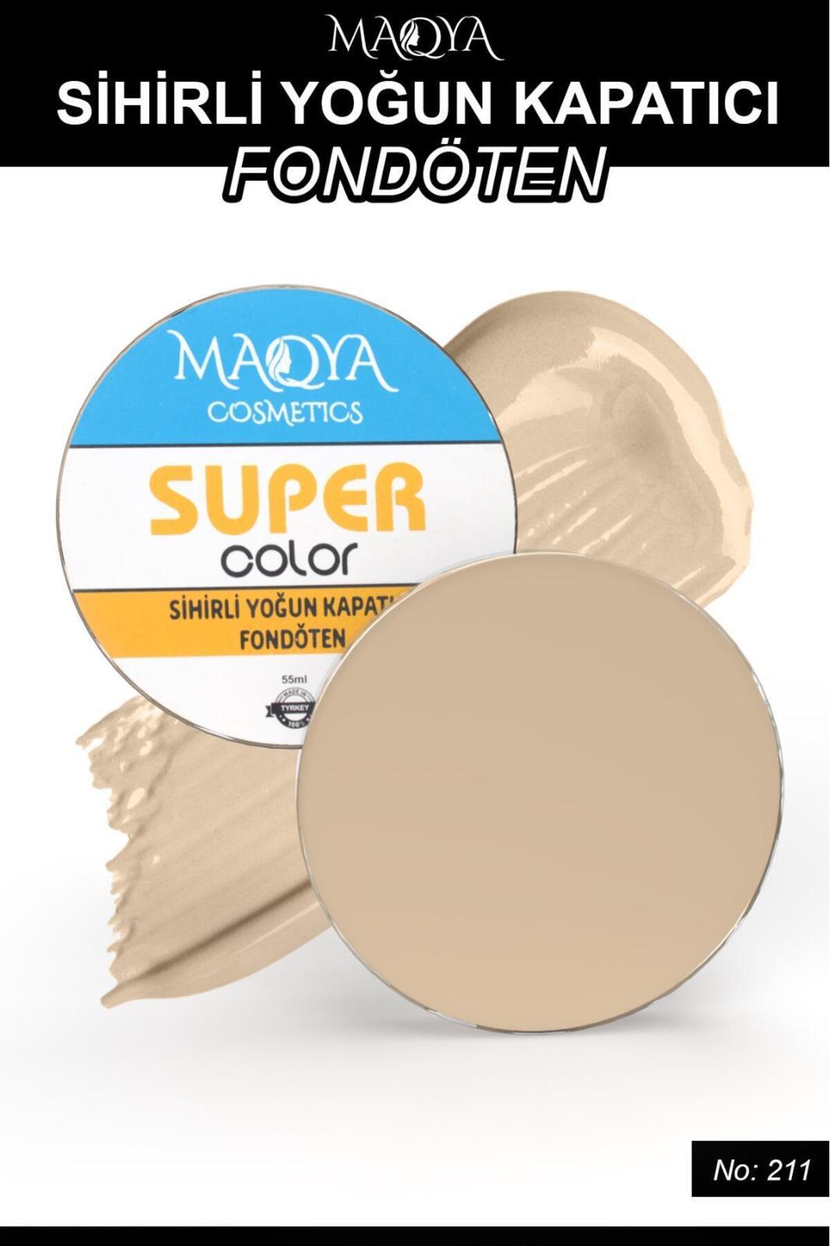 MAQYA Cosmetics Sihirli Yoğun Porselen Kapatıcı No:211/ Magic Intense Concealer Foundation No:211(1448)