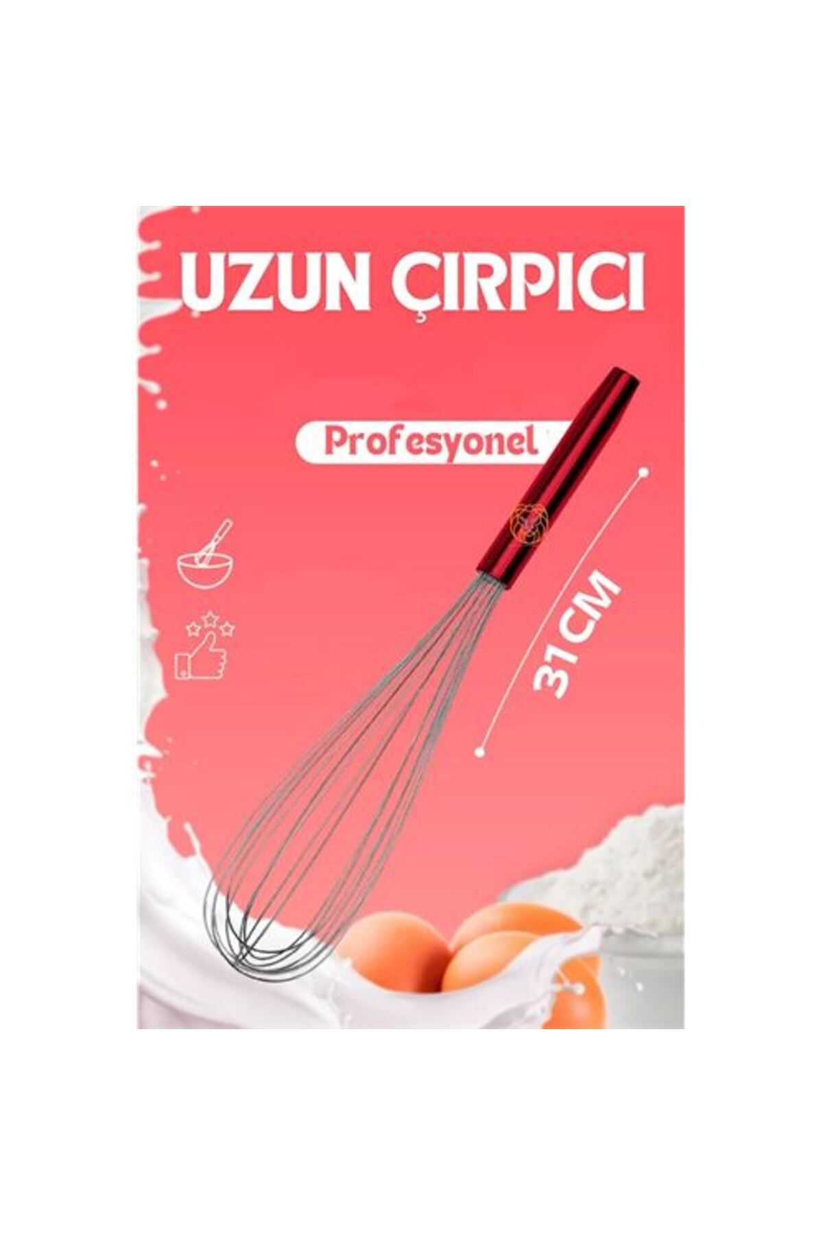 BirdoluSepet Engithalat 31 CM Çırpıcı Yumurta Çırpıcı