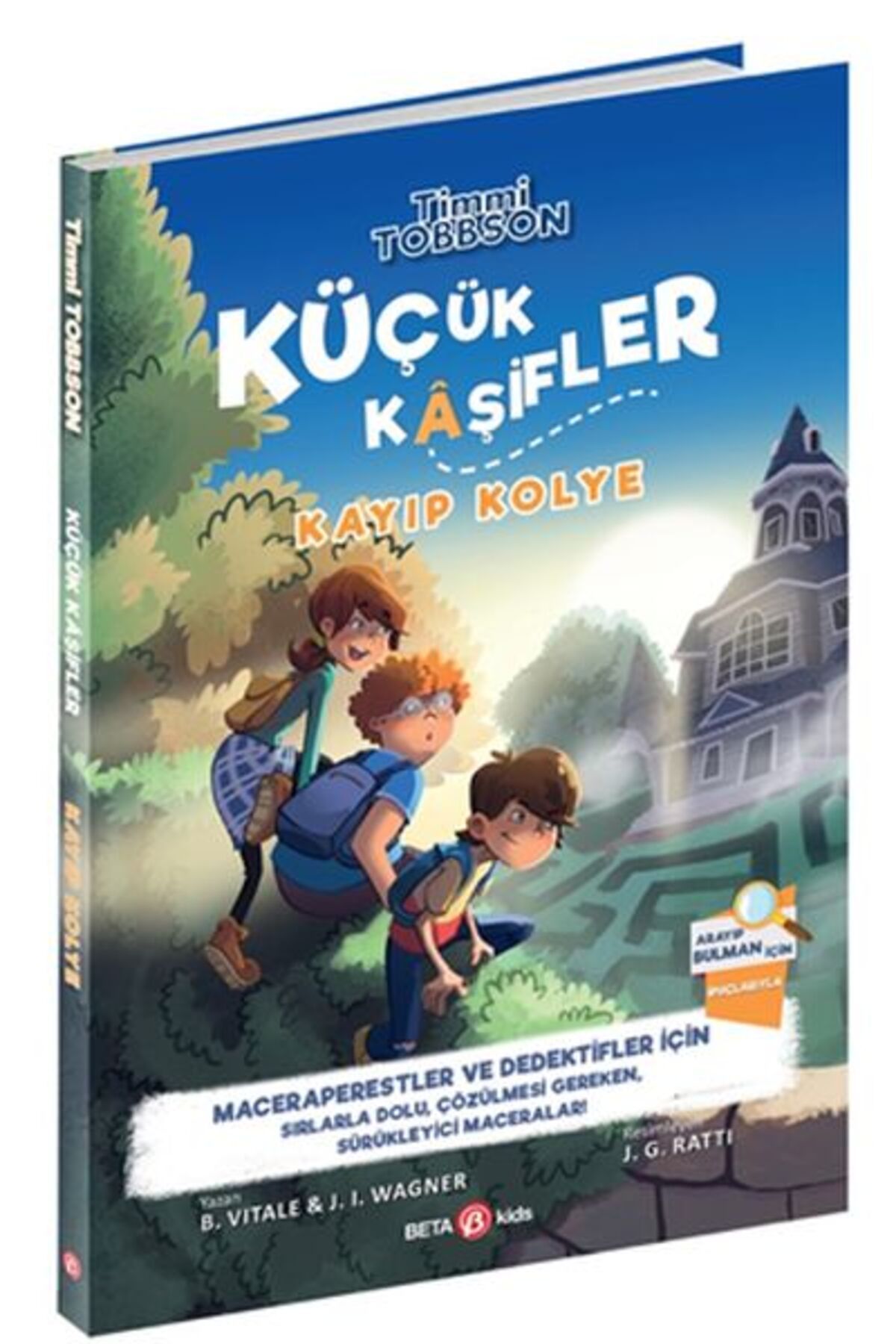 Karma Kitaplar Timmi Tobbson Küçük Kaşifler Kayıp Kolye kitap (Korunakli Posetle)