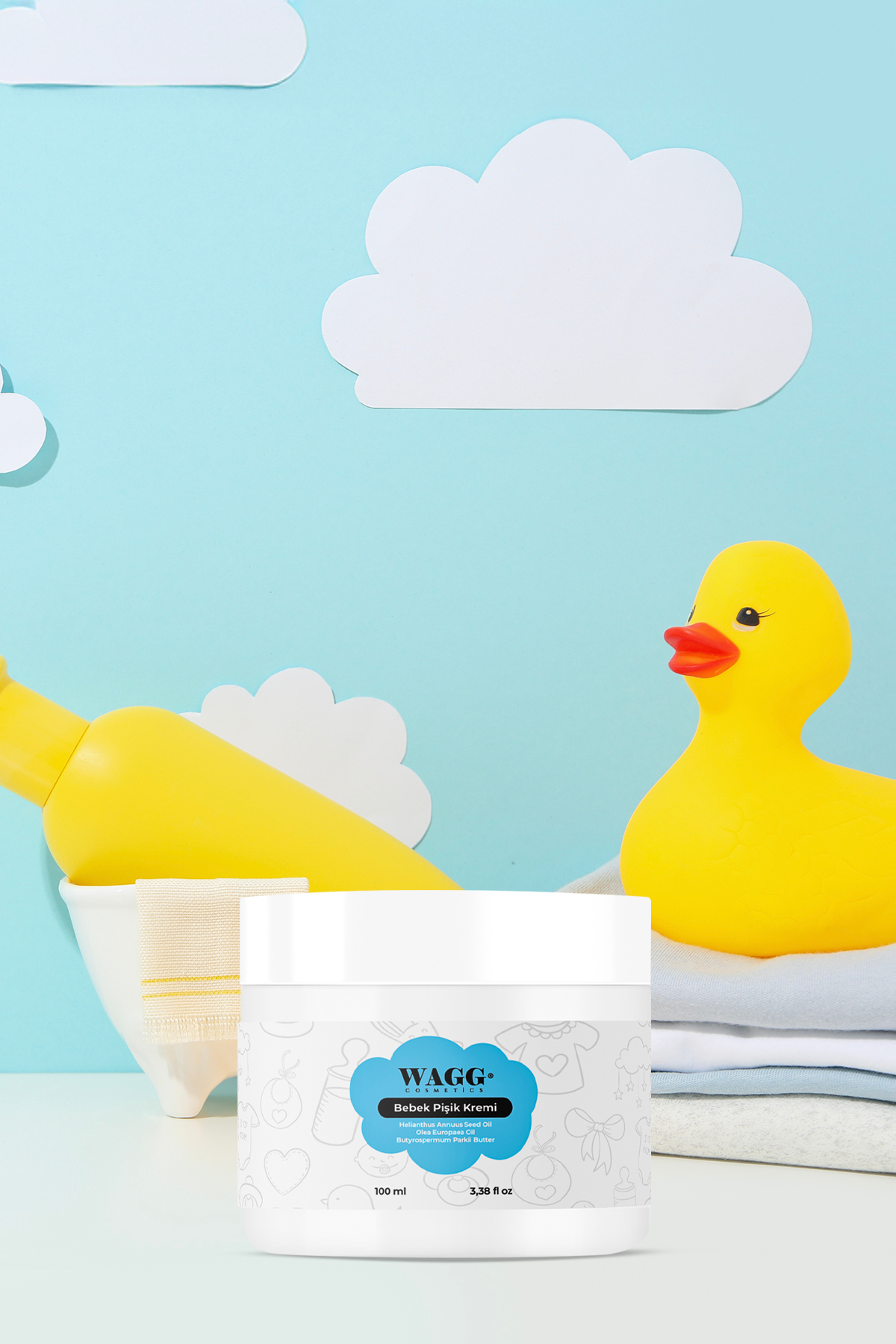WAGG Cosmetics Bebek Pişik Kremi 100ML fotoğrafı 5 (önizleme)