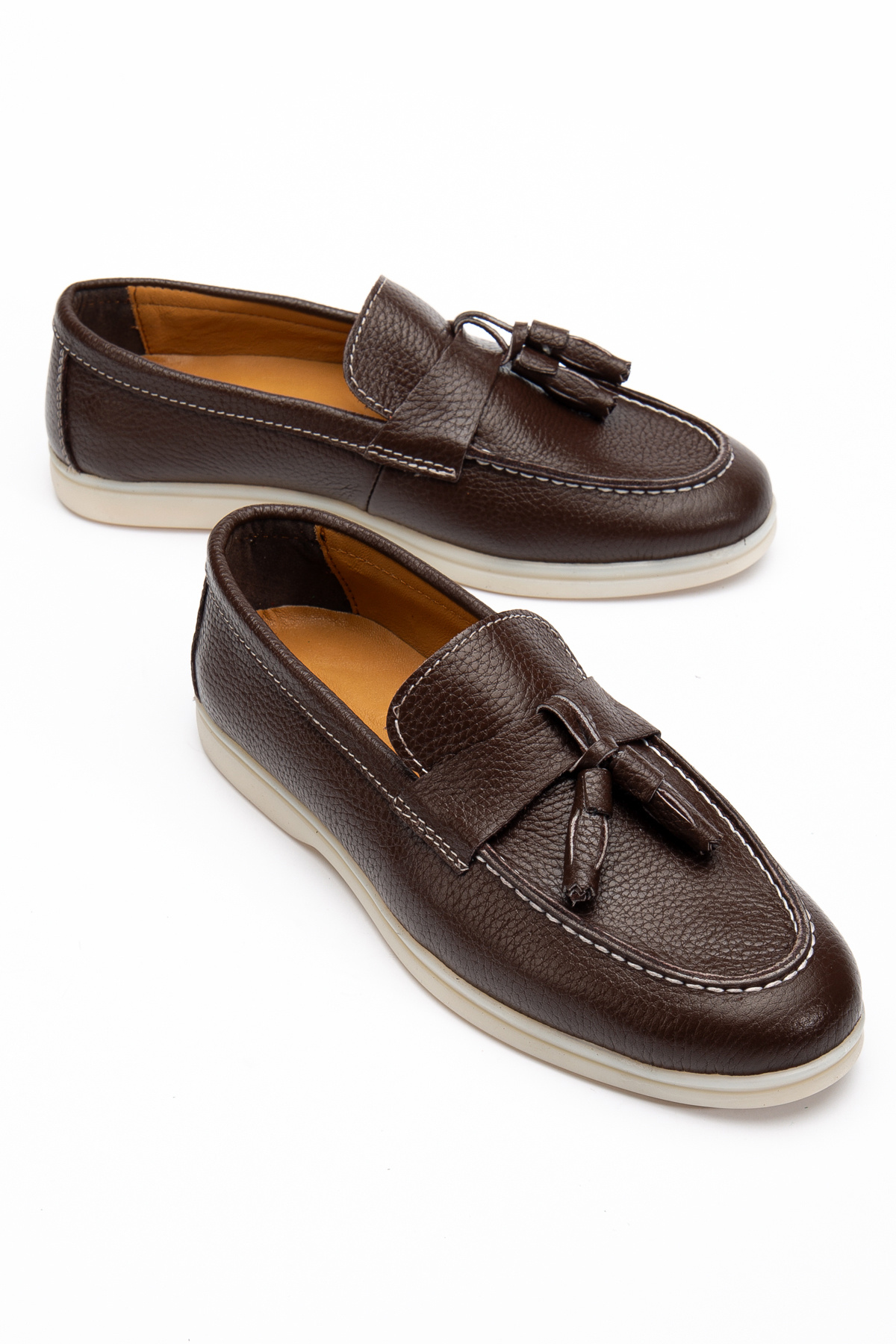 DUMMET-Γυναικεία Loafer Casual Παπούτσια από Γνήσιο Δέρμα 8