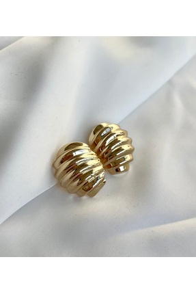 JEWELRY Tasarım Çelik Gold Küpe