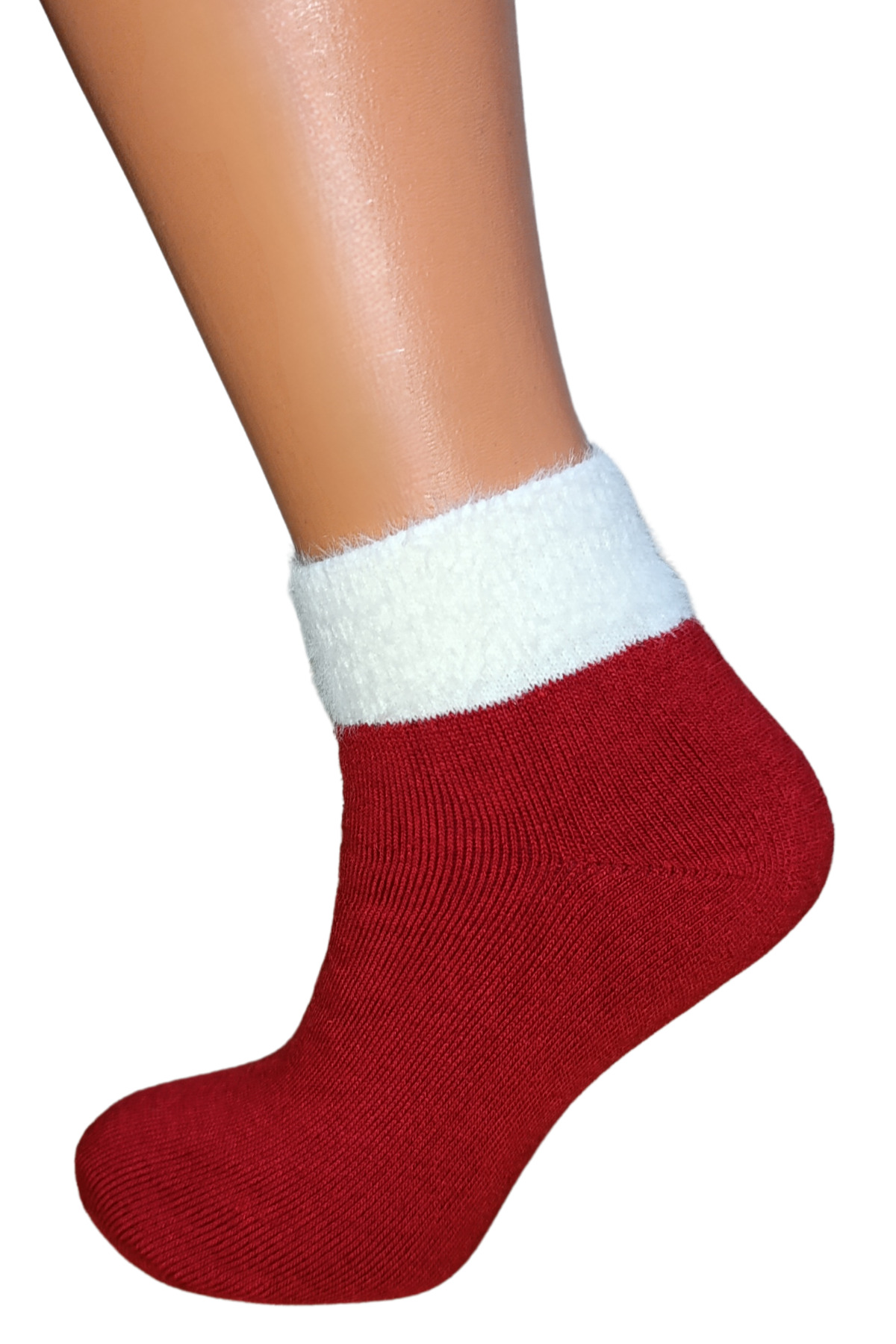 Kışlık Havlu Patik Çorabı (3 Çift) Kadın Termal Özellikli Kalın Çorap — görsel 5 · LİMONSOCKS10211