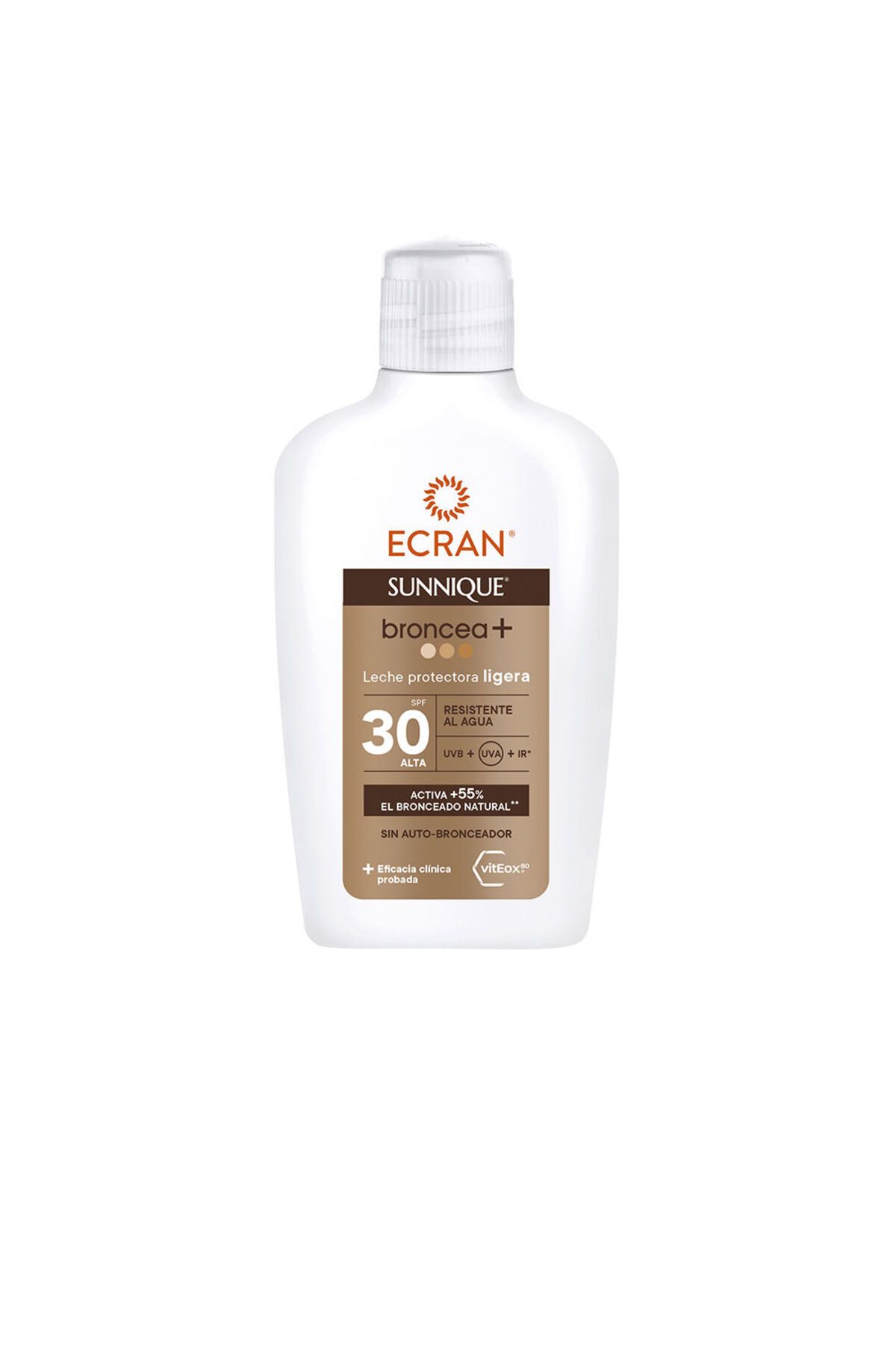 Ecran-Sunnique Bronze Milch Spf30 200 ml 1