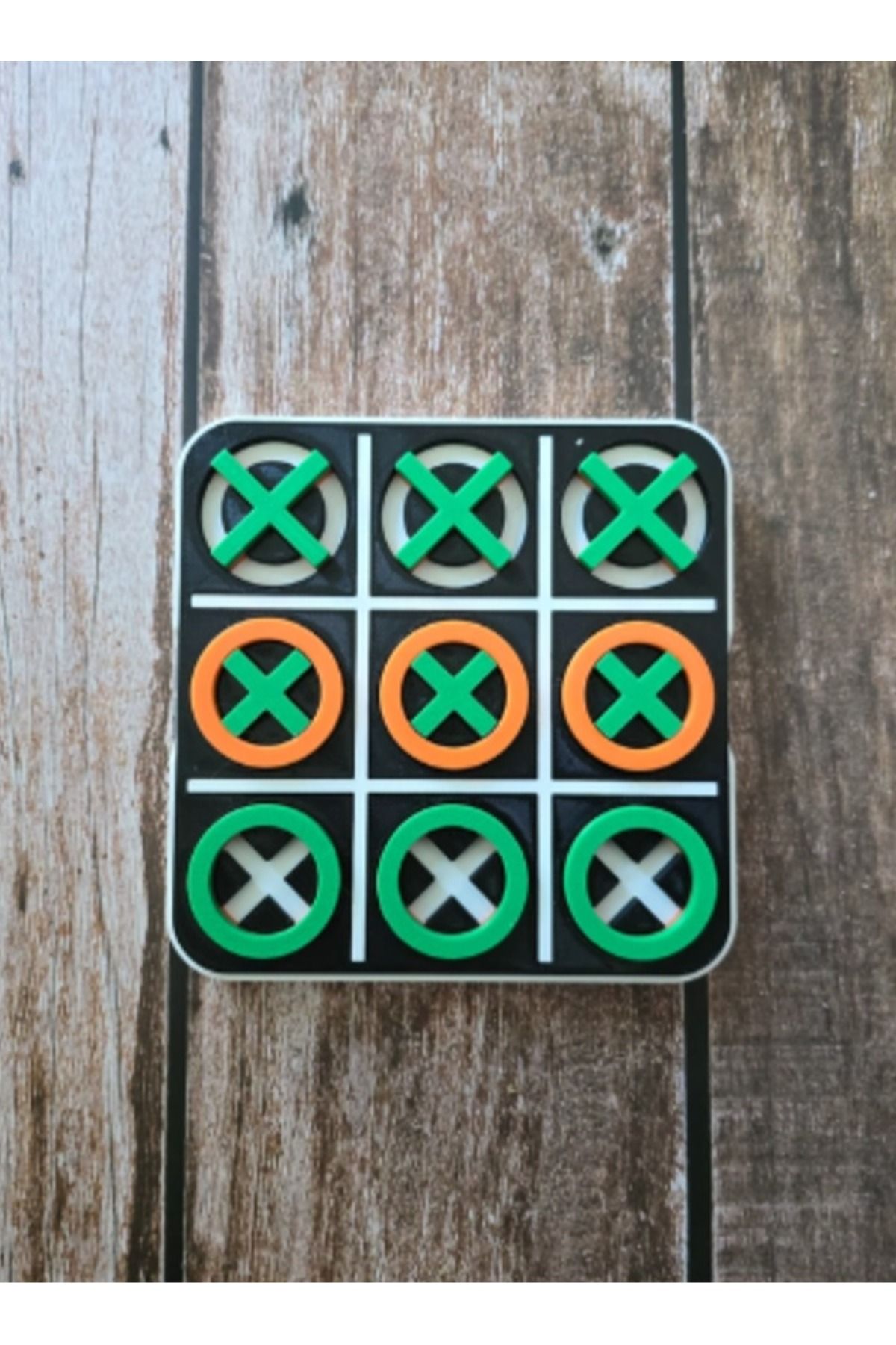 3D Brothers-Board Game - (X O) Tic-Tac-Toe suitable for travel and can Comes with a storage box be stored 2