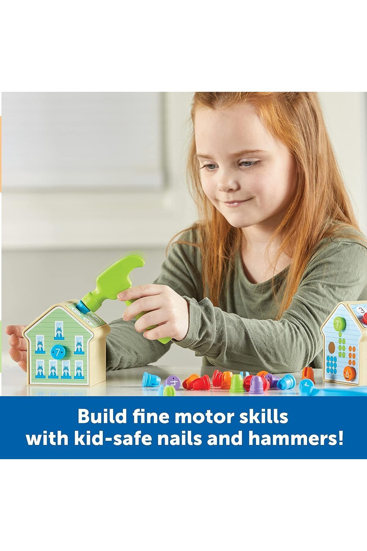 Learning Resources-LR -Number Nails! Activity Set 3