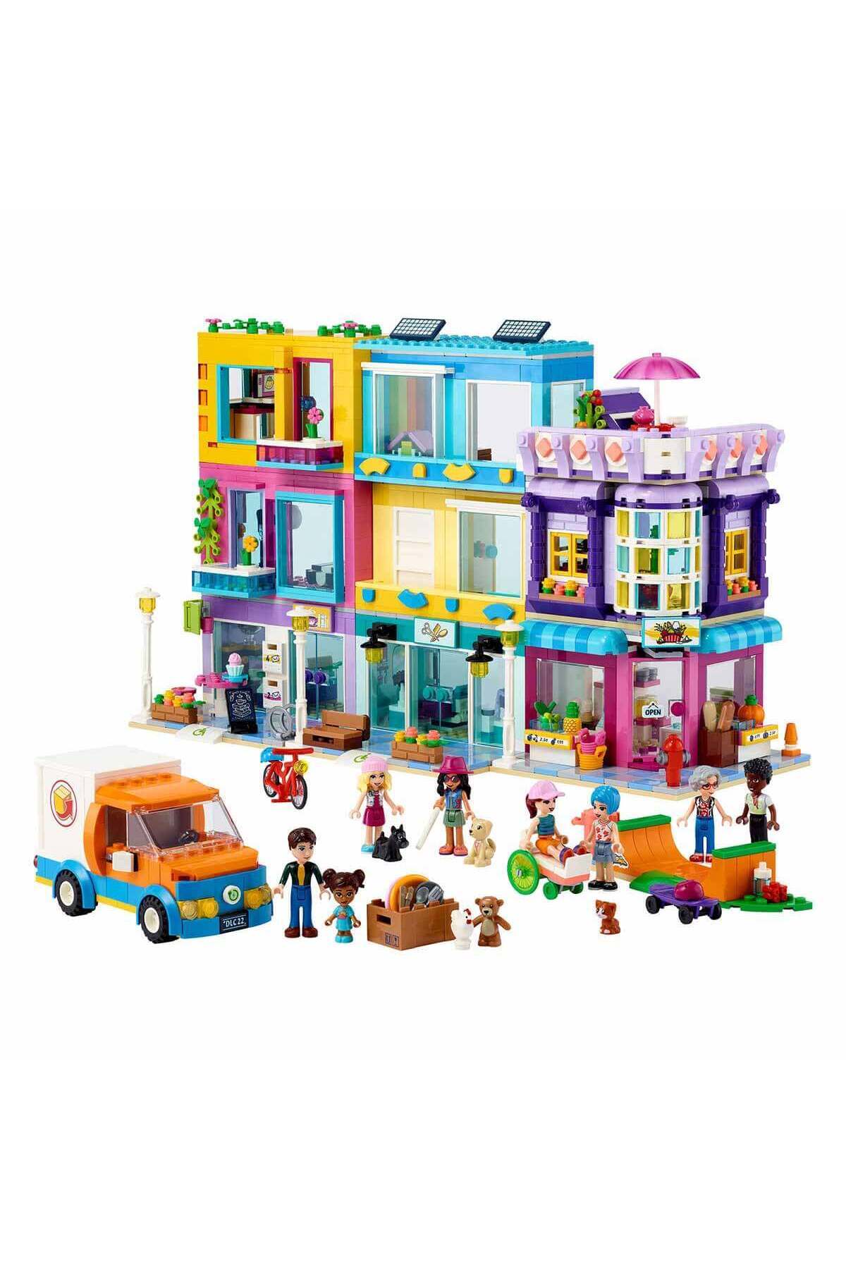 فرندز مدل ساختمان خیابان اصلی ۴۱۷۰۴ – آپارتمان با فروشگاه اسباب‌بازی و کافه برای سنین ۸ سال به بالا