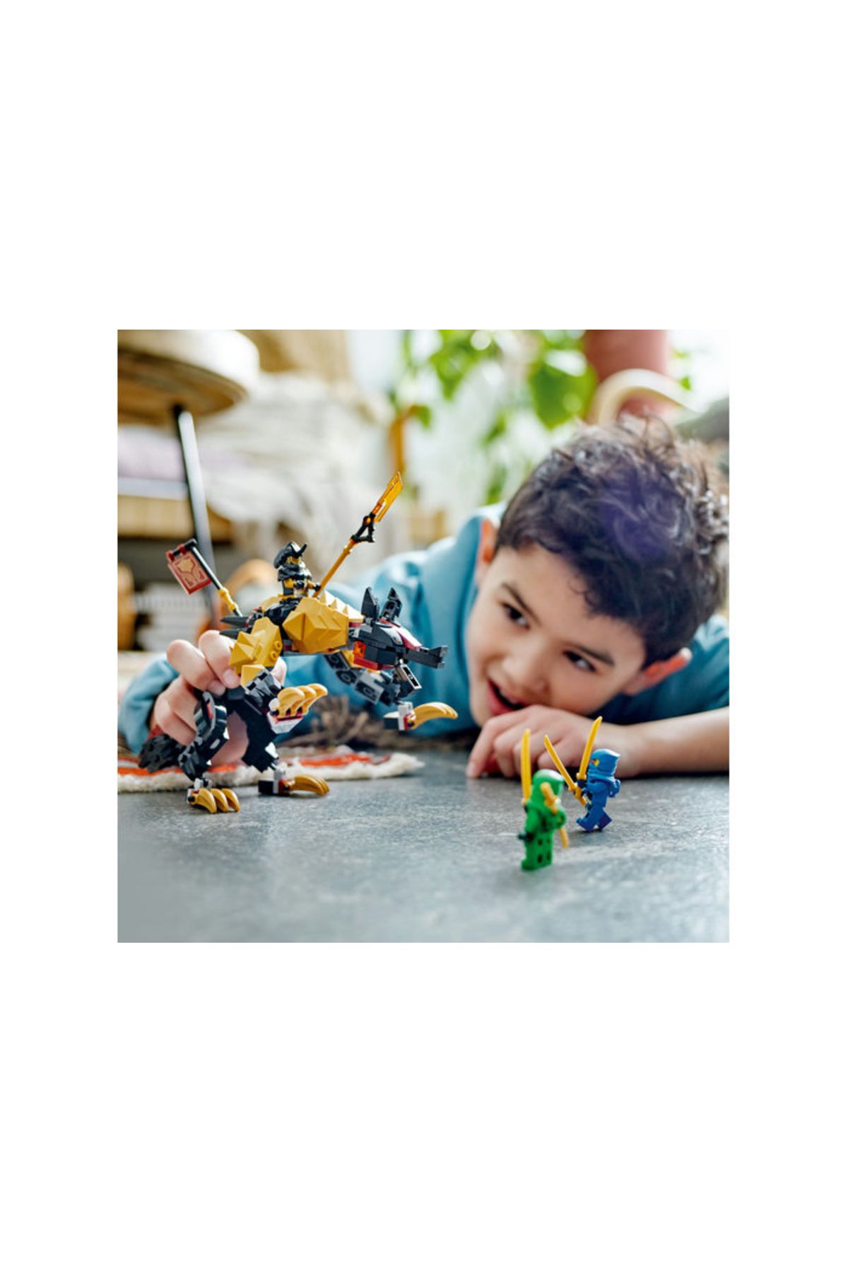 ست ساخت سازه ®NINJAGO مدل شکارچی اژدهای امپریوم: تازی برای 6 سال به بالا - LEGO شماره 198 قطعه LEGO