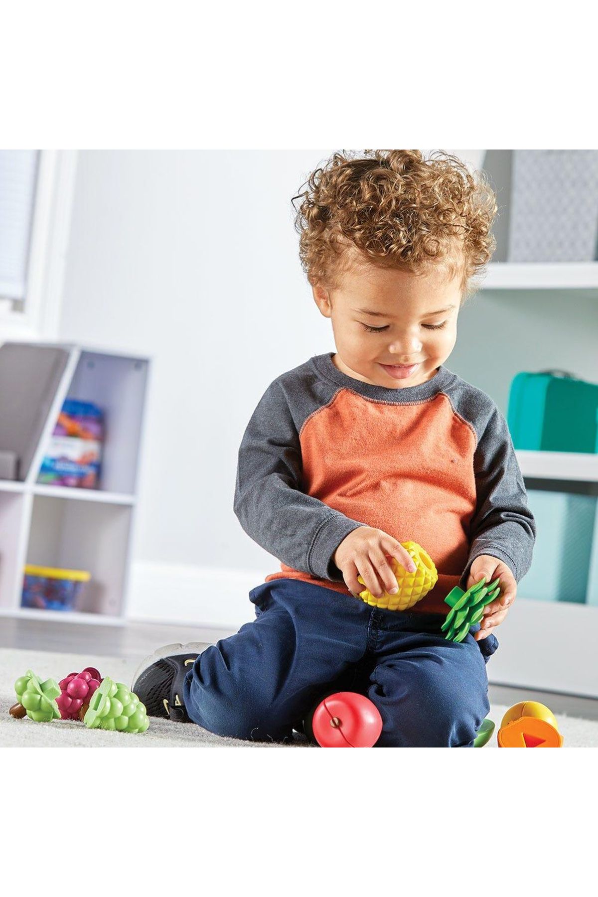 Learning Resources-LR -SNAP-N-LEARN™ FRUIT SHAPERS 5