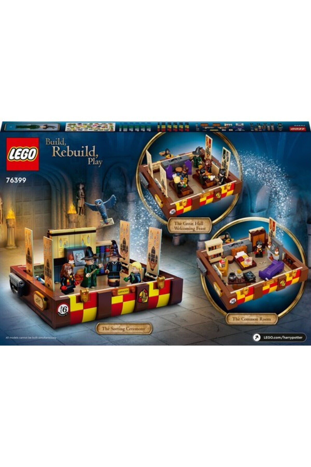 LEGO ® Harry Potter™ Hogwarts™ Sihirli Bavul 76399 Yapım Seti (603
