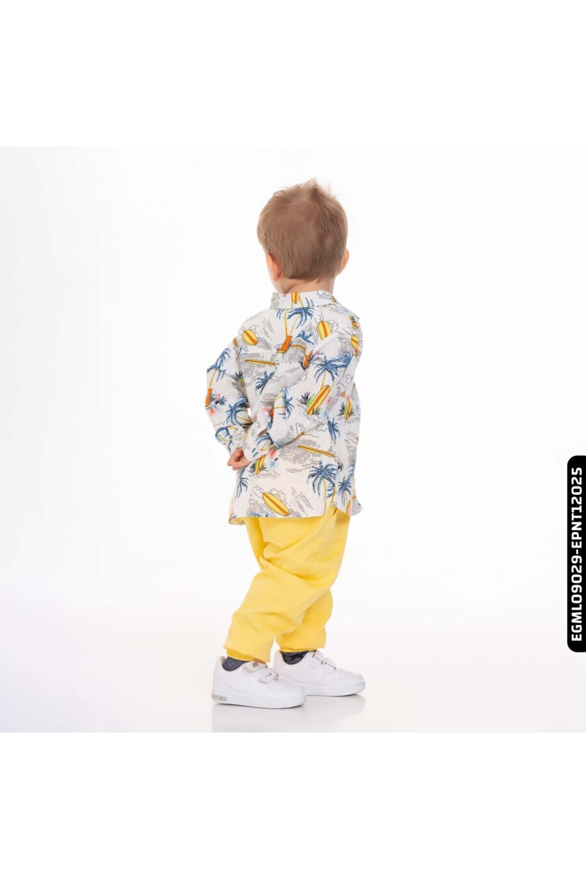 Genel Markalar Erkek Palmiyeli Gömlek 9 Ay - 2 Yaş 44619 Egml09029 fotoğrafı 5 (önizleme)