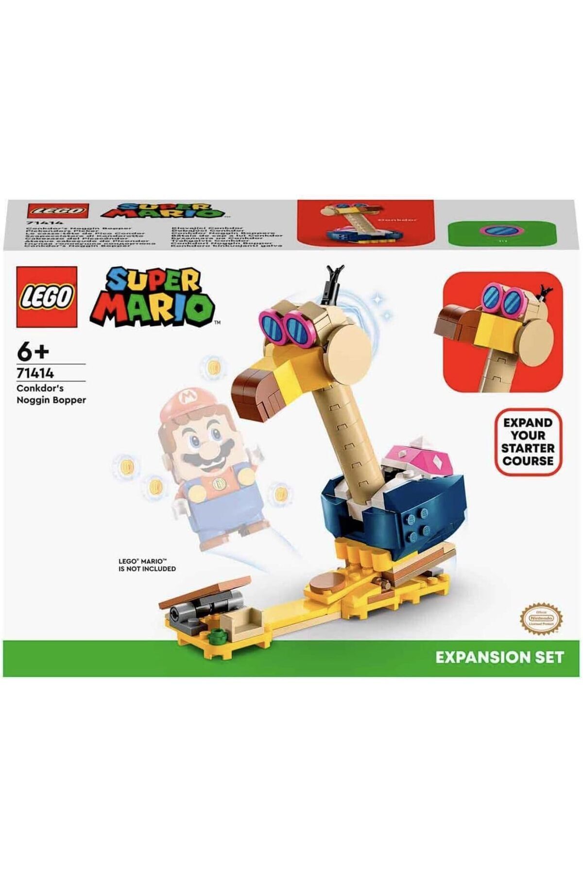 LEGO-Super Mario Conkdors Noggin Bopper 71414 Expansion Set 130 Pieces 3