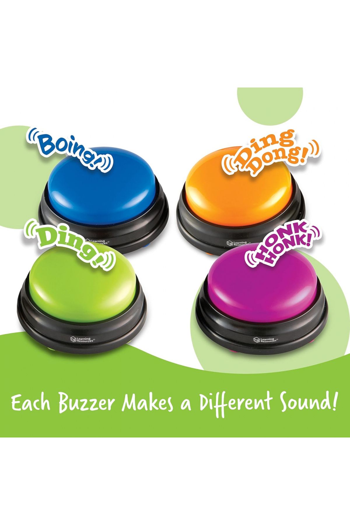 Learning Resources-Answer Buzzers Set of 4-LER3774 3