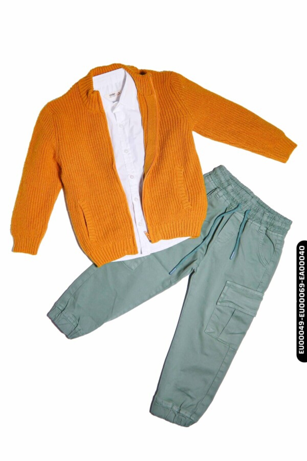 XO Kids Erkek Çocuk Desenli Gömlek 3-7 Yaş 1292 fotoğrafı 2 (önizleme)