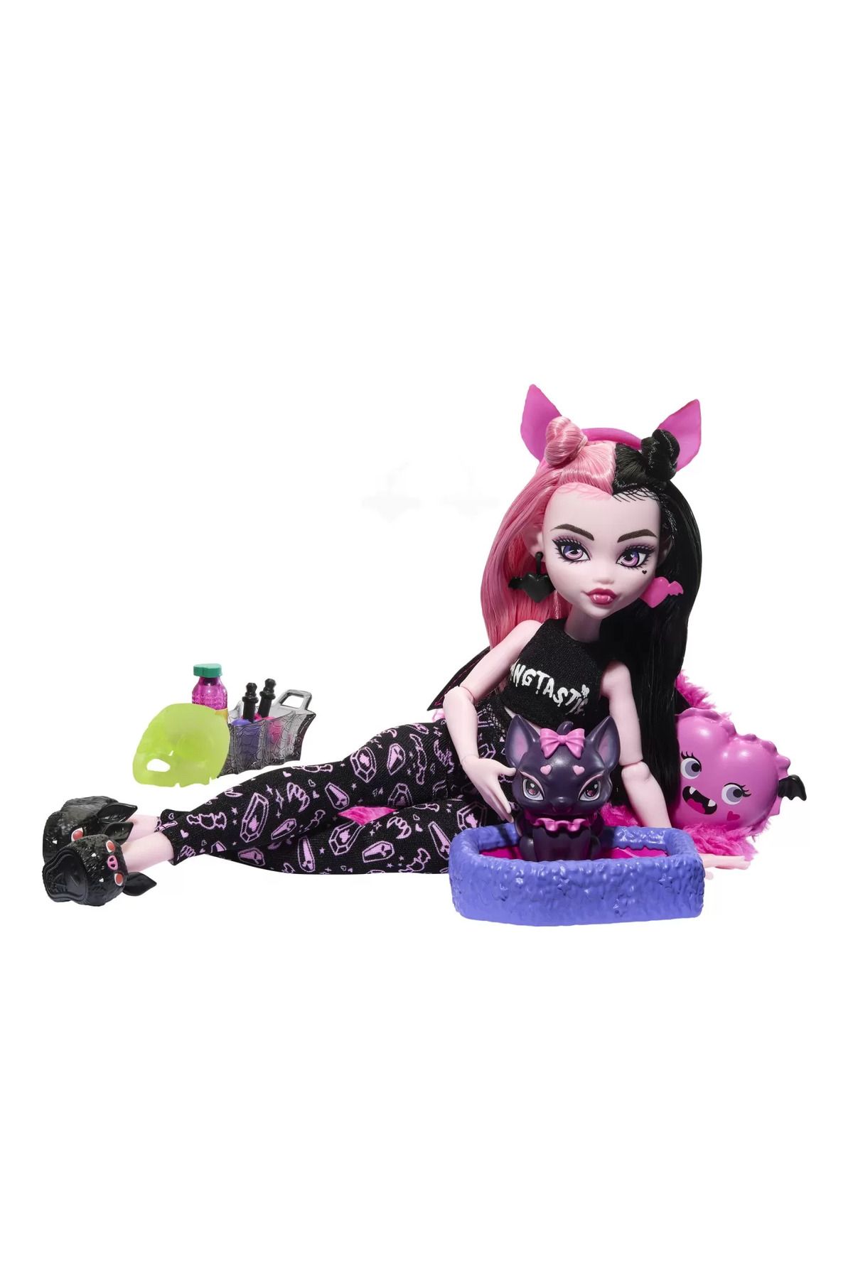 mattel-Monster High Creepover Doll - Draculaura HKY66 6
