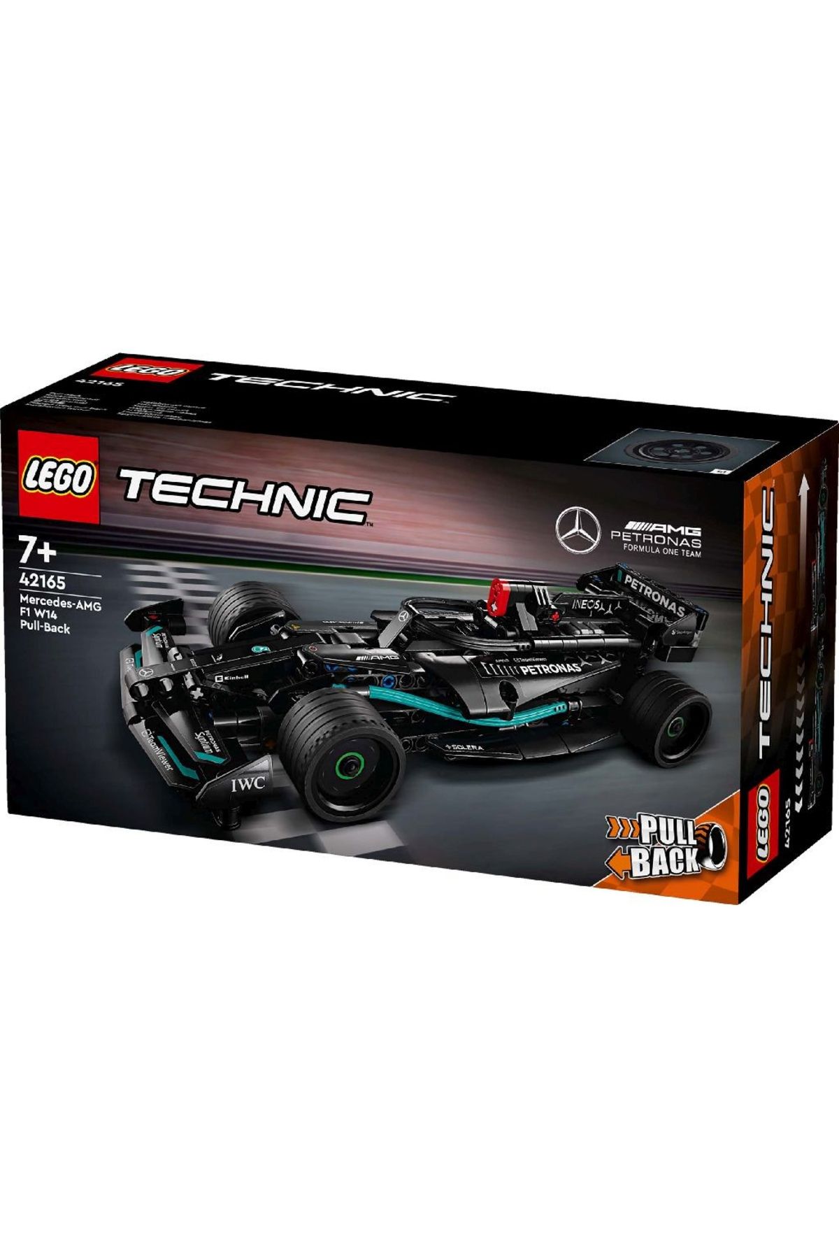 LEGO-TEchnic mErcEdEs-amG F1 W14 E Performance 42165 - Kids Construction SEt Pull-Back (240 PiEcEs) 6