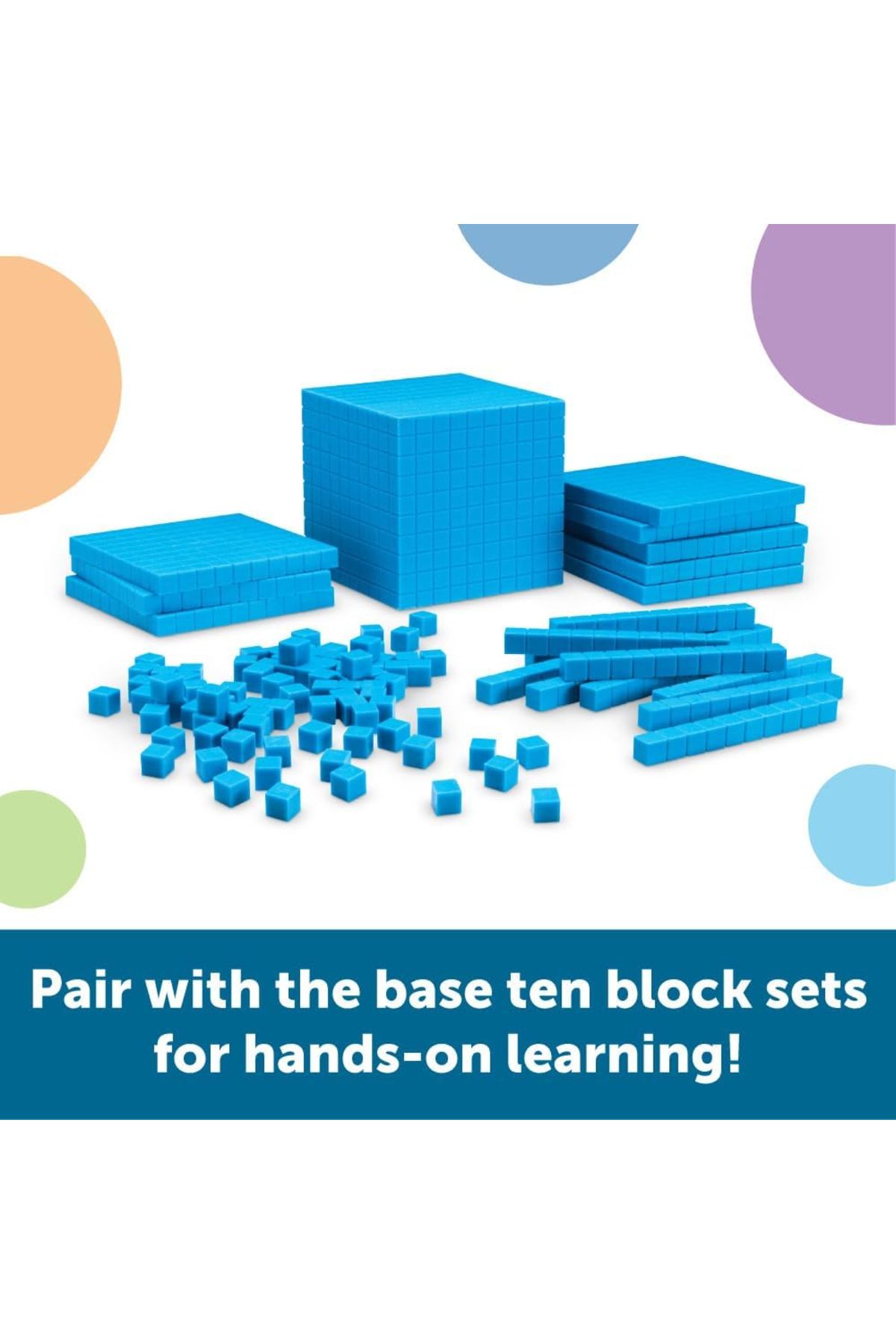 Learning Resources-Giant Magnetic Base Ten Set-LER6366 3