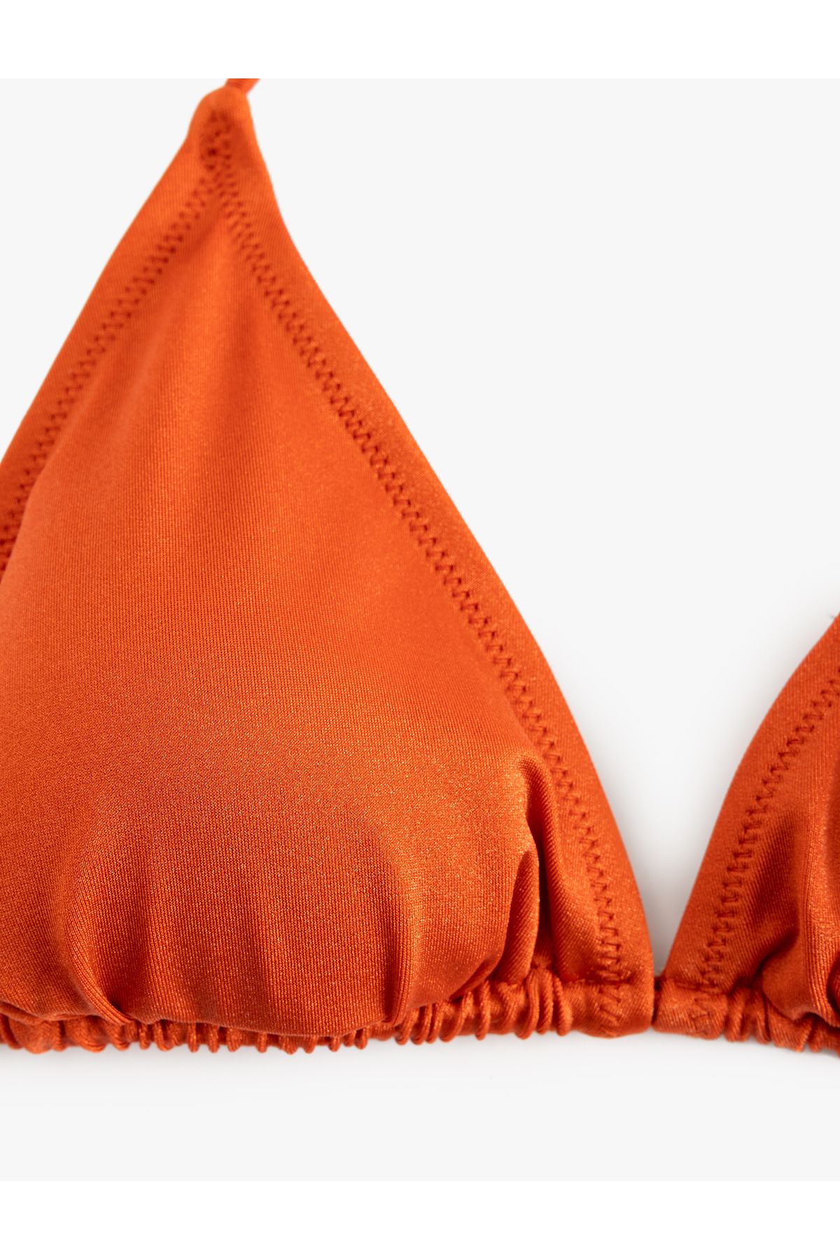 Koton-Lined Drawstring Triangle Bikini Top 3