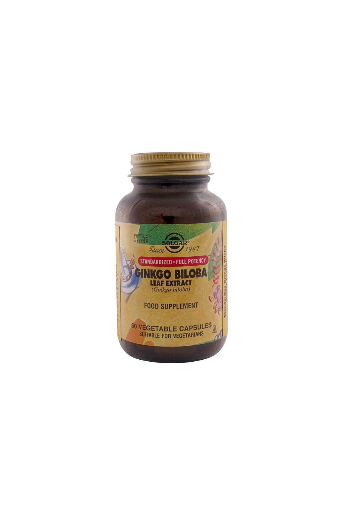 Solgar-60 Capsules Ginkgo Biloba Leaf Extract 2