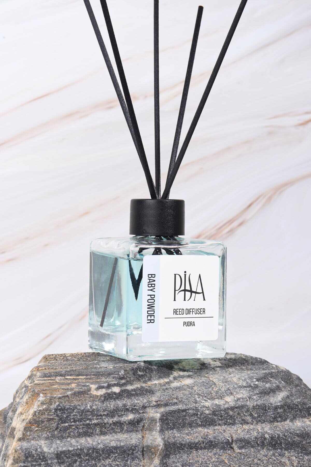 Pisa Bebek Pudrası Çubuklu Oda Kokusu Baby Powder Reed Diffuser 100ml fotoğrafı 3 (önizleme)
