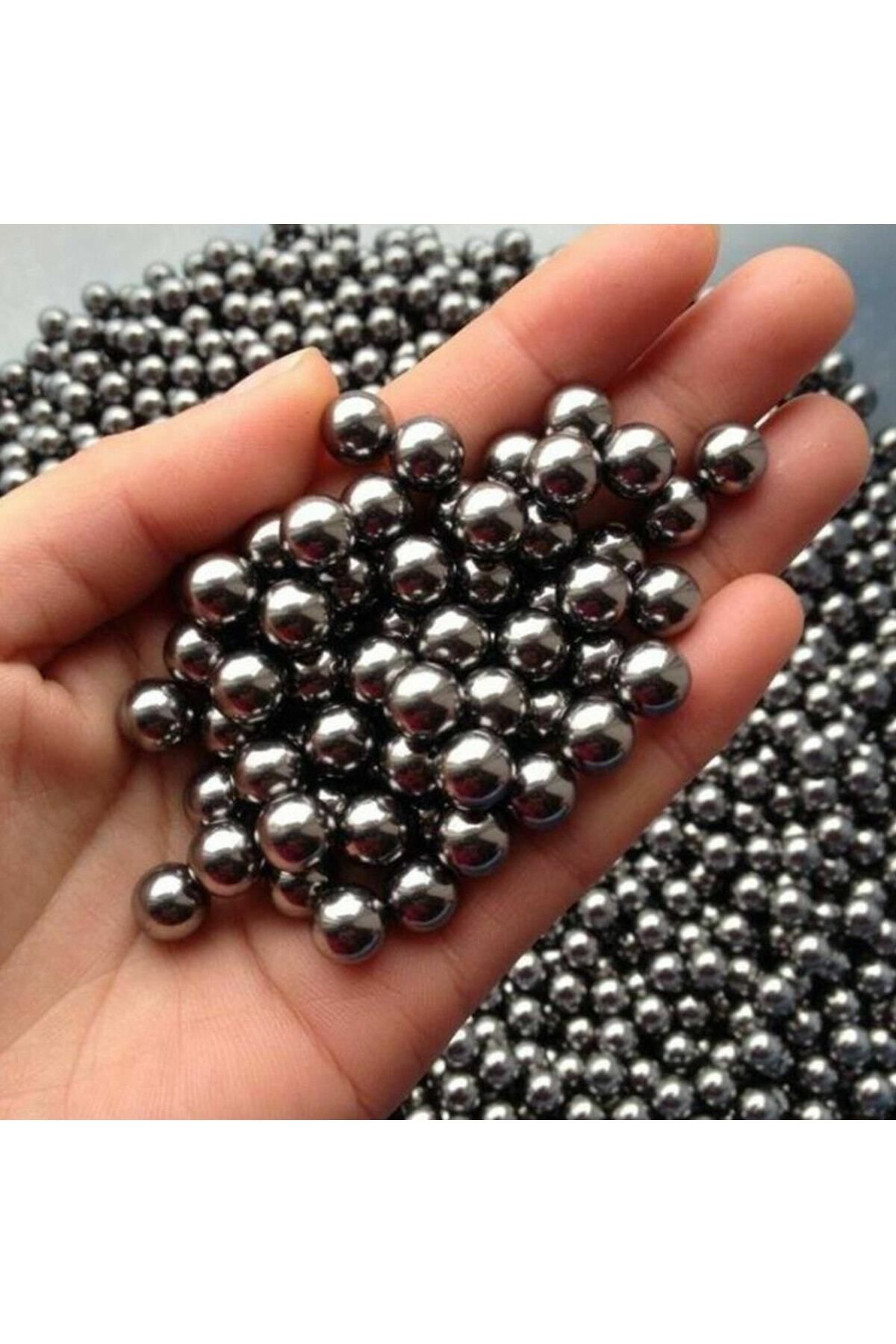 Mikasso 250 Adet 3,175mm Çelik Bilye Çok Amaçlı Tane Demir Misket Rulman Bilya 3,175 Mm Çelik