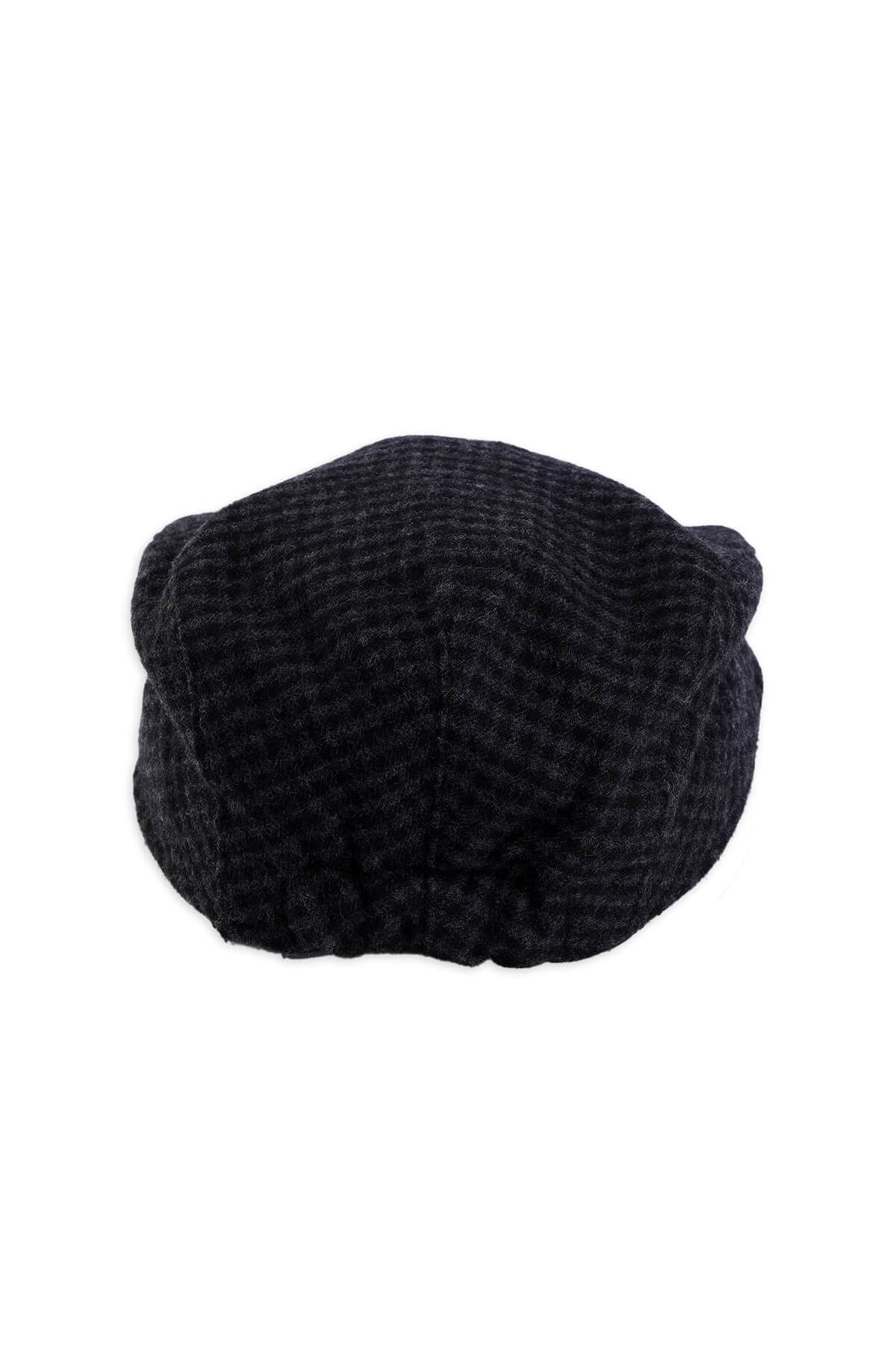 Hatemoğlu-Patterned Woolen Cap Hat 2