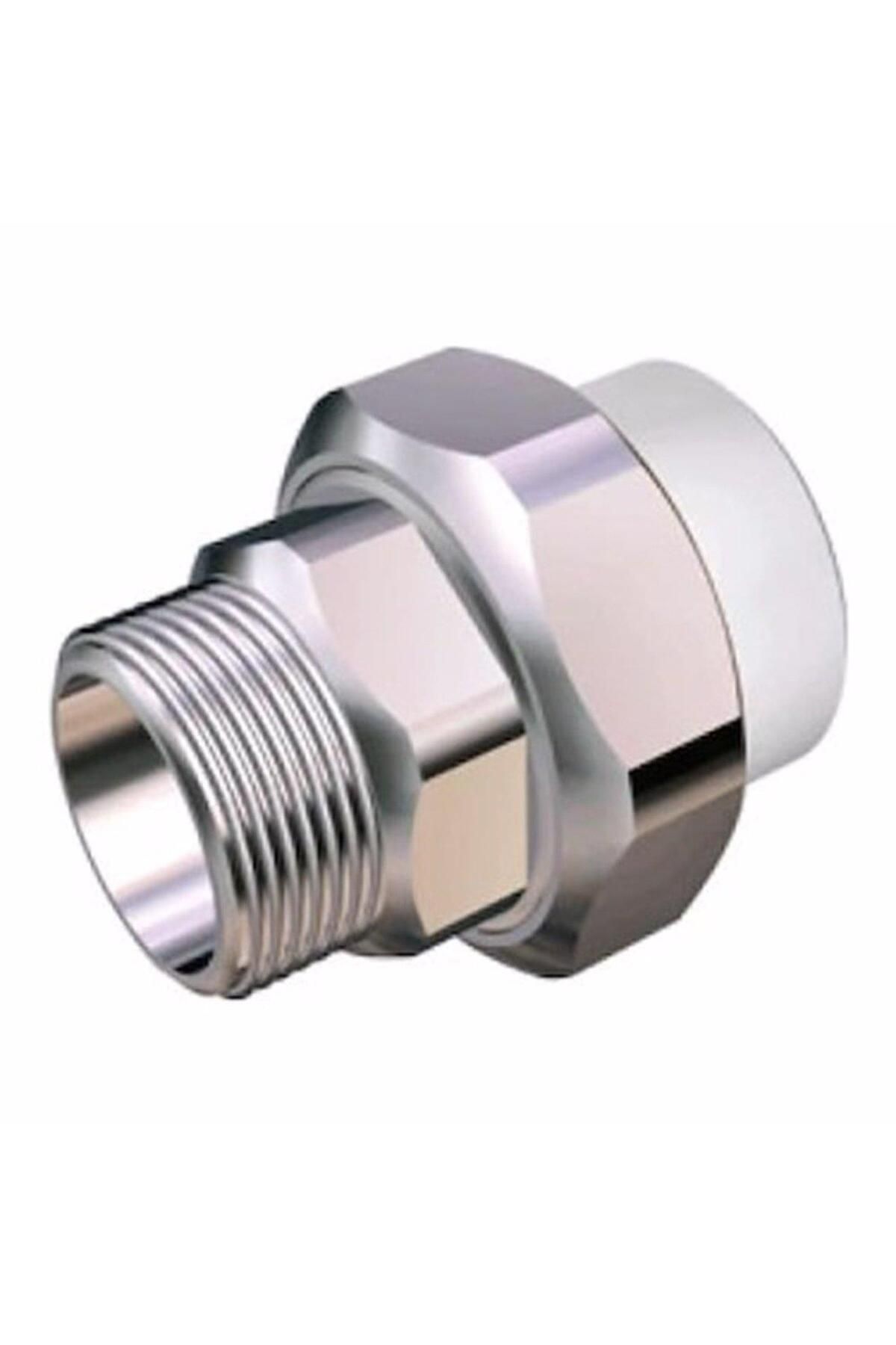 Mikasso PPRC Dış Dişli Oynar Başlıklı Rakor 20-1/2 MM.