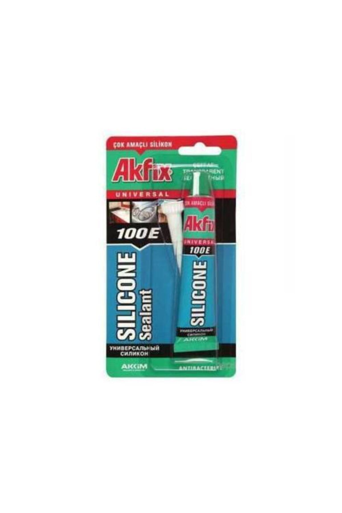 Mikasso 100e Genel Amaçlı Silikon Şeffaf Tüp 50 Ml