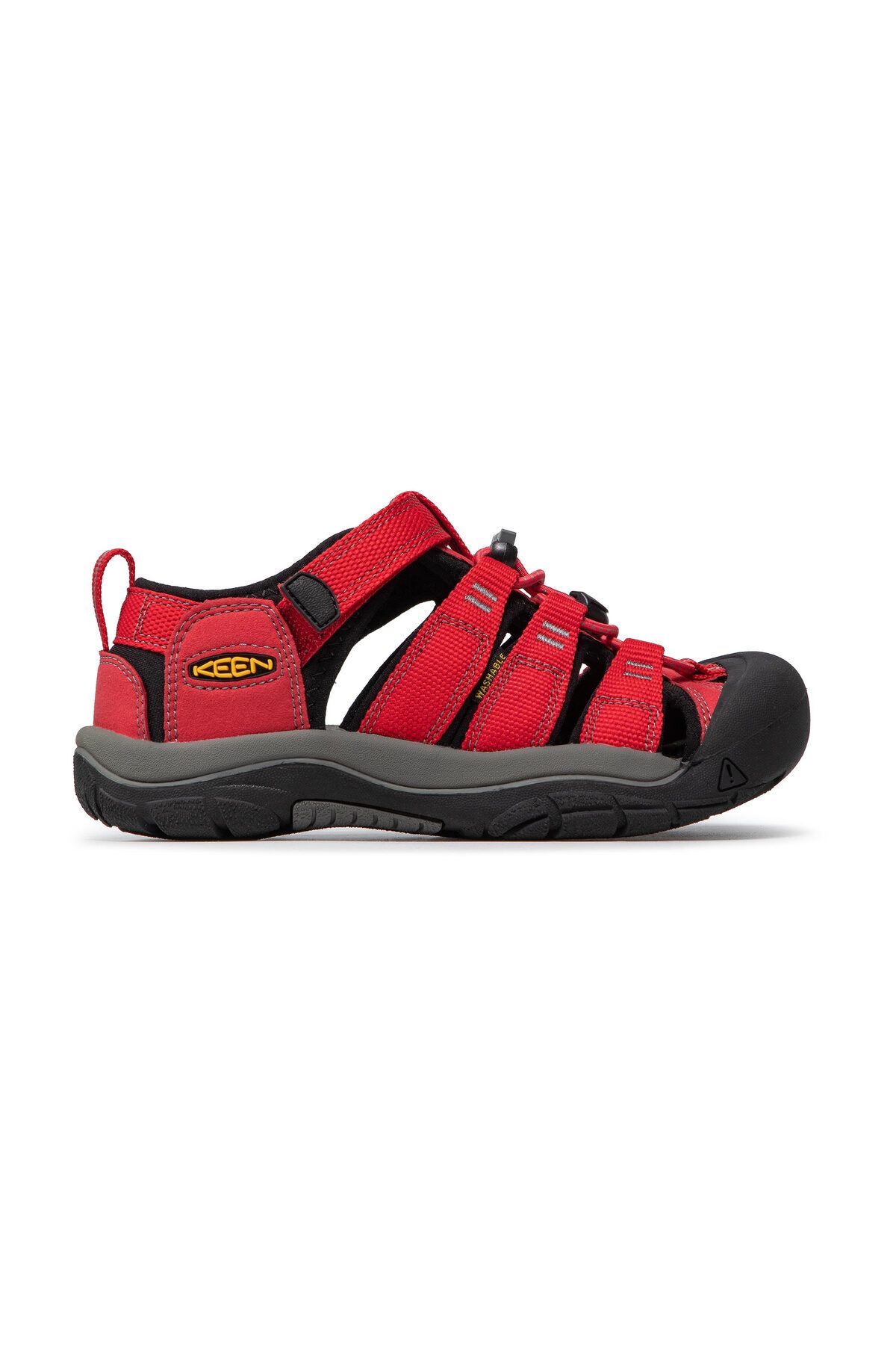 Keen-Newport H2 - Kids Sandals - Red/black 6
