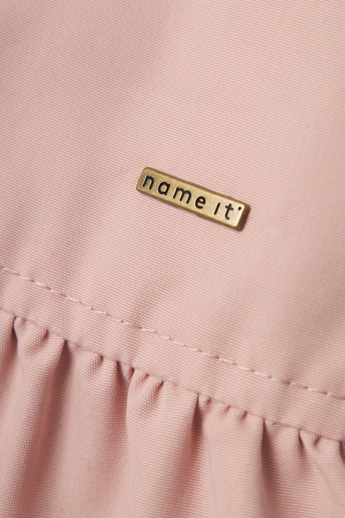 Name it-Pink Trench Coat For kids 5