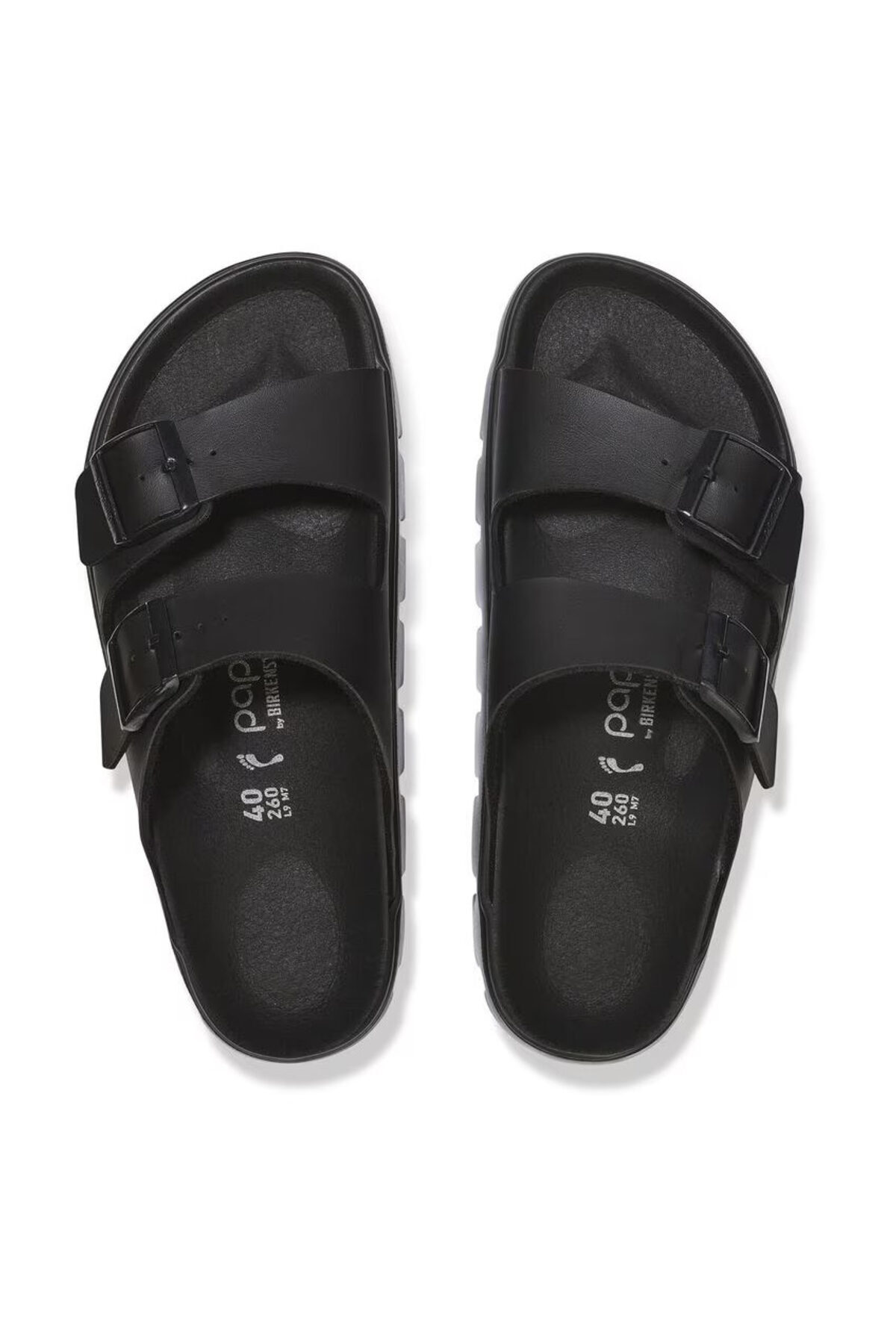 دمپایی بیرکن استاک زنانه چرم اصل مشکی         | Birkenstock 1029077 GE - تصویر 3