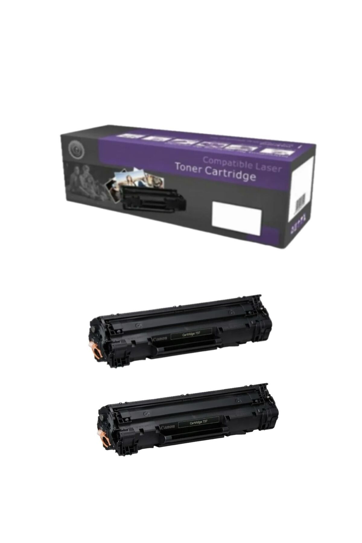 HP Uyumlu 283A/CRG737 2'li Siyah Çipli 1. Sınıf Muadil Toner (FIRSAT ÜRÜNÜ)