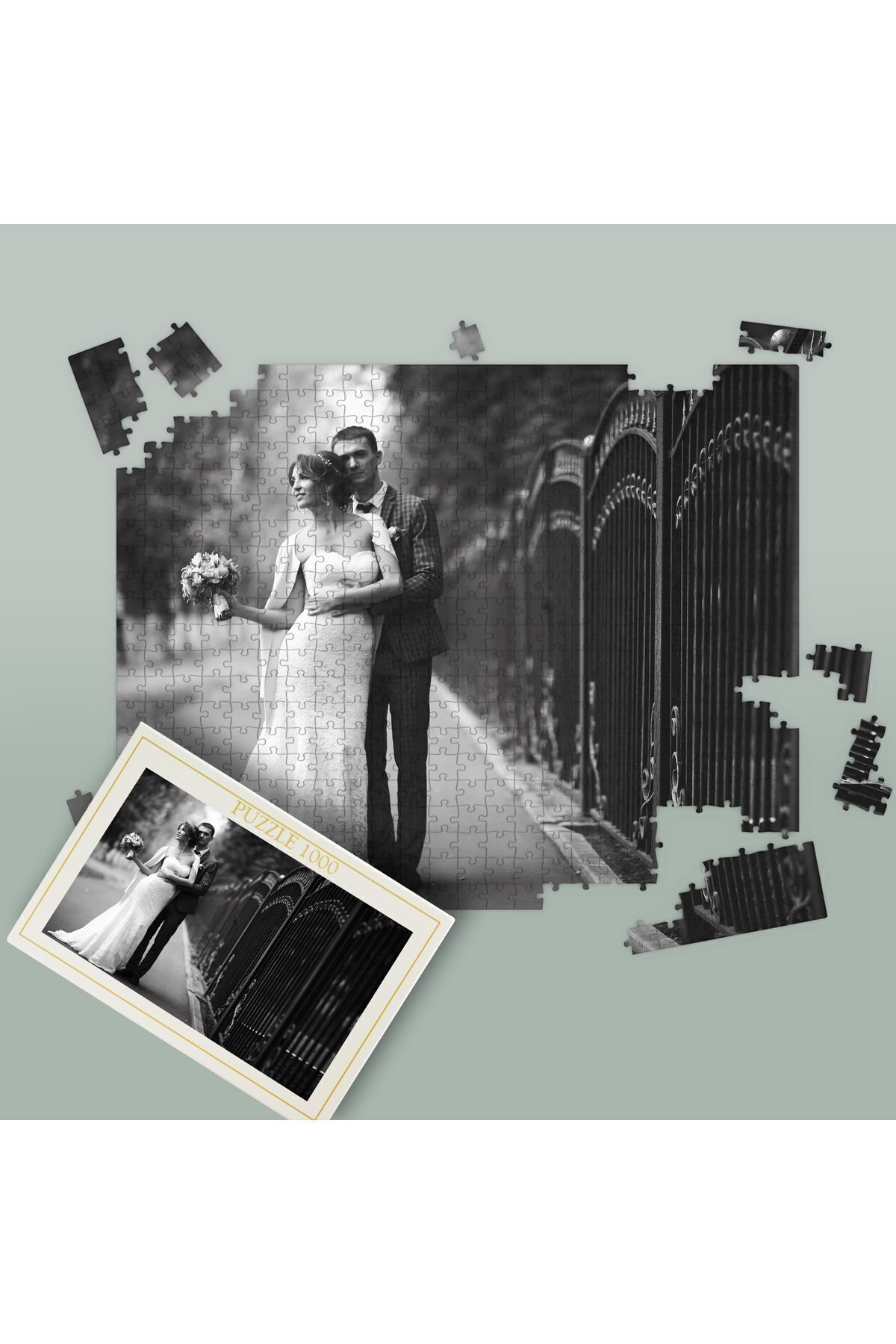 DECOVIENO 500 Parça Kişiye Özel Fotoğraf Baskılı
