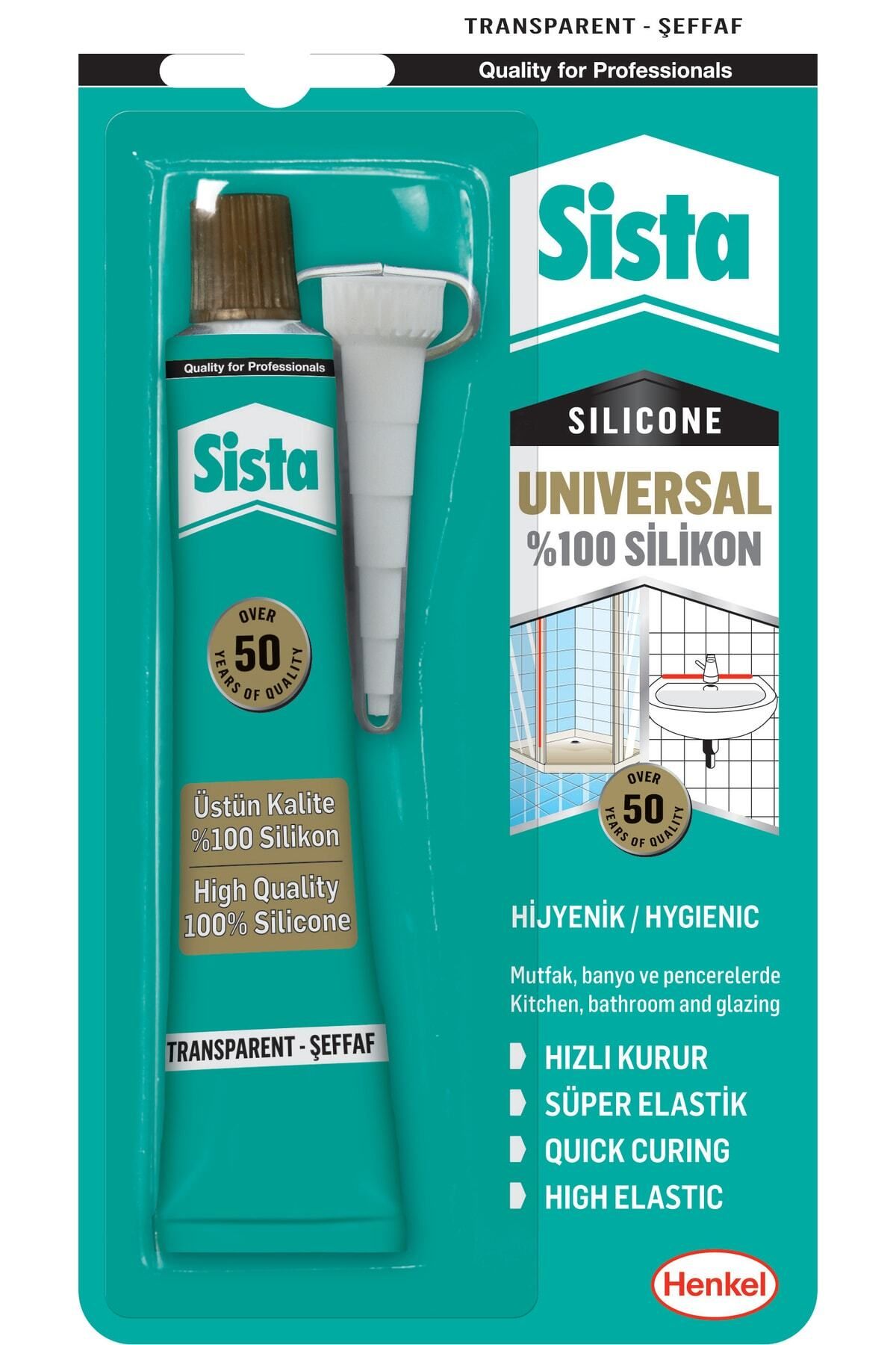 Mikasso 3'lü Paket Universal Şeffaf 50 gr