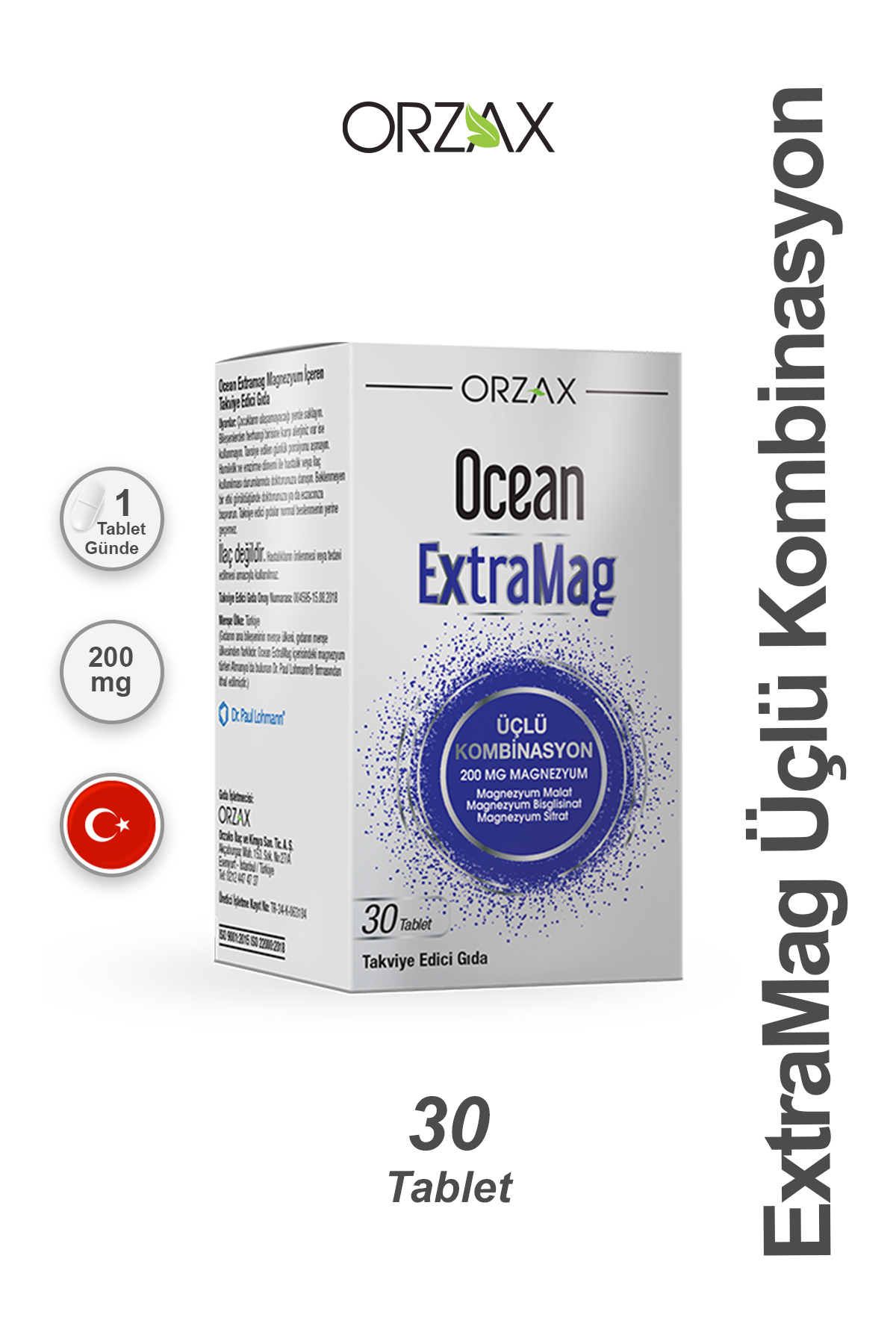 Sea-three7 30枚セット Orzax Ocean Mummy Omega 3 Multivitamin Multimineral 30 Softjel