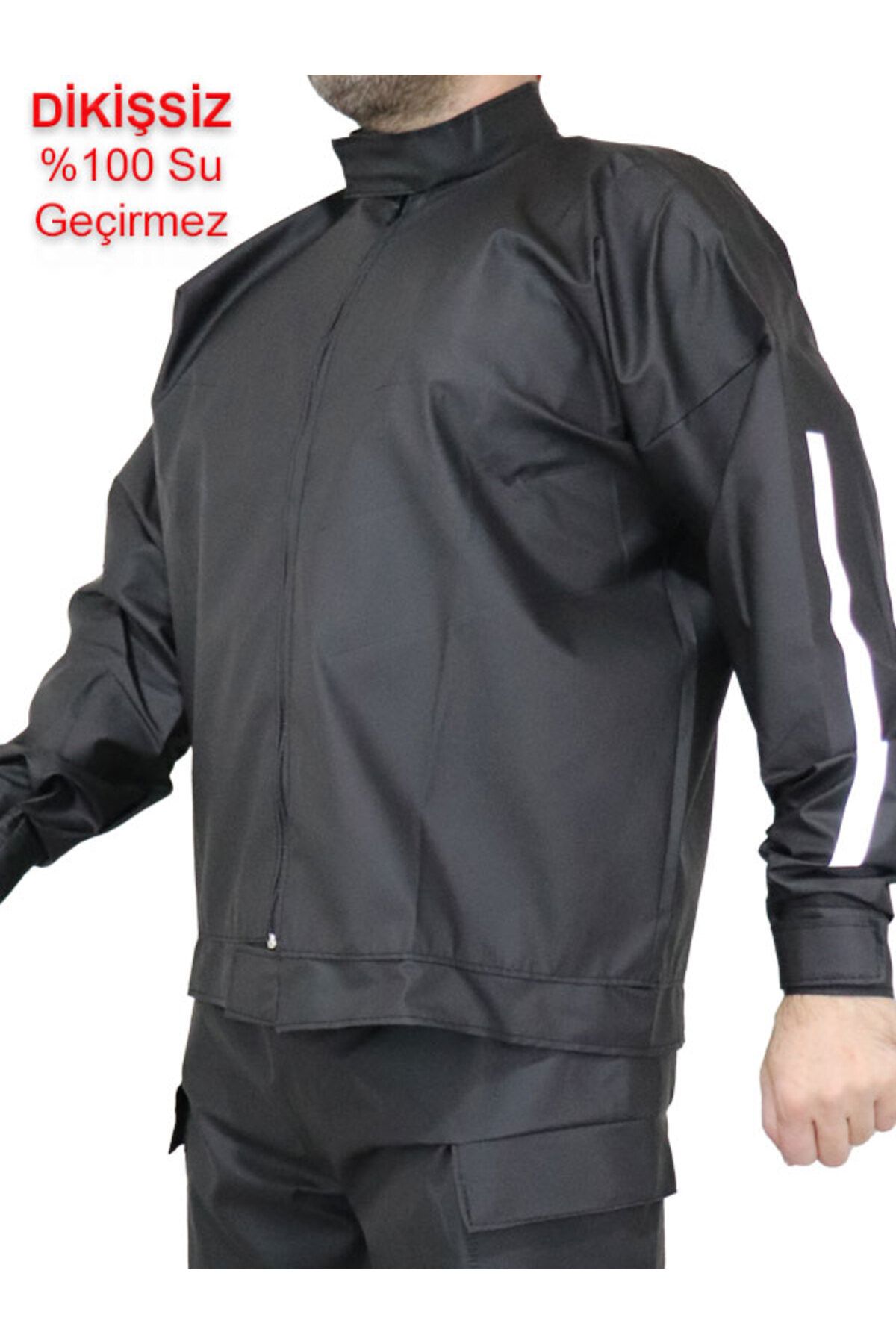 Genel Markalar Pvc Yağmurluk Takım Prıme Model (BAHÇIVAN TİPİ ASKILI PANTOLON VE MONT)
