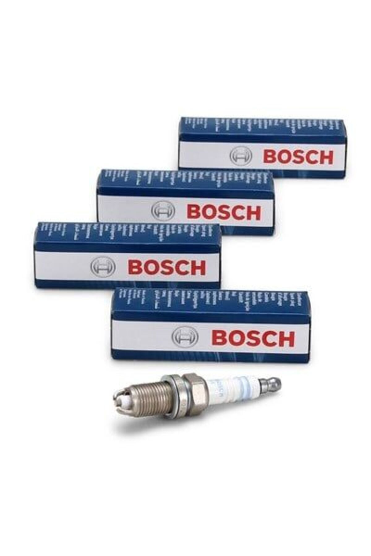 Bosch Opel Vectra C Z16XE Çift Tırnak Buji 4 Adet Takım Bosch Marka