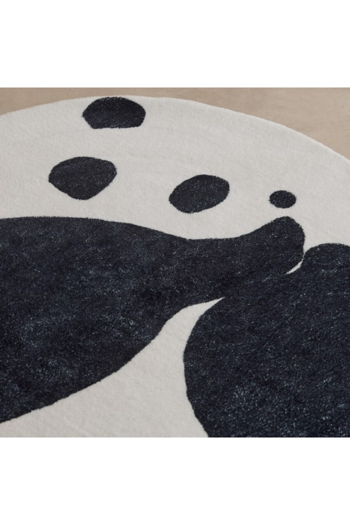 Home Box-Forresta Panda Round Rug 100 cm 2