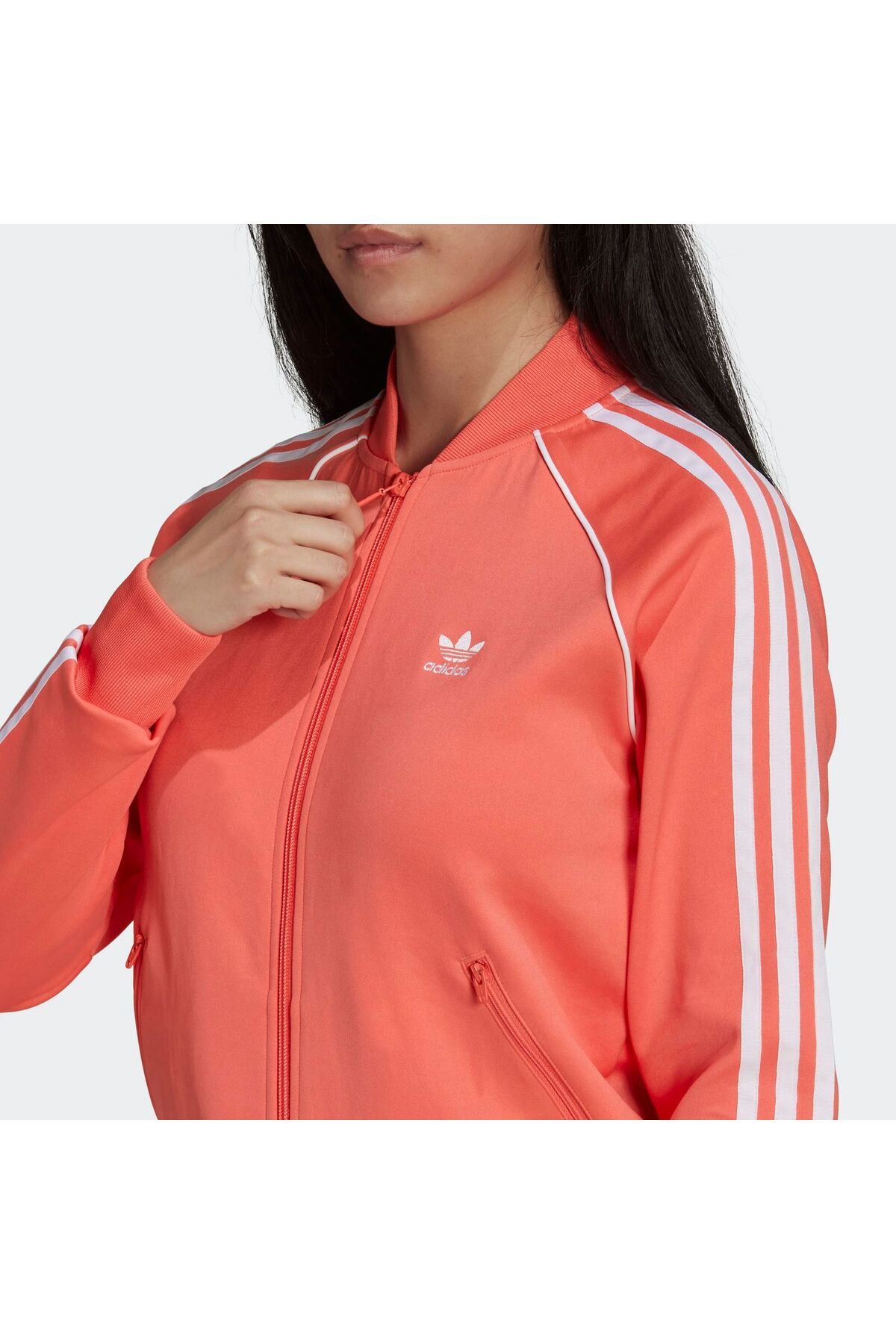 adidas-ADIDAS women's tracksuit SUPERSTAR TRACKTOP PB - HE9564 5