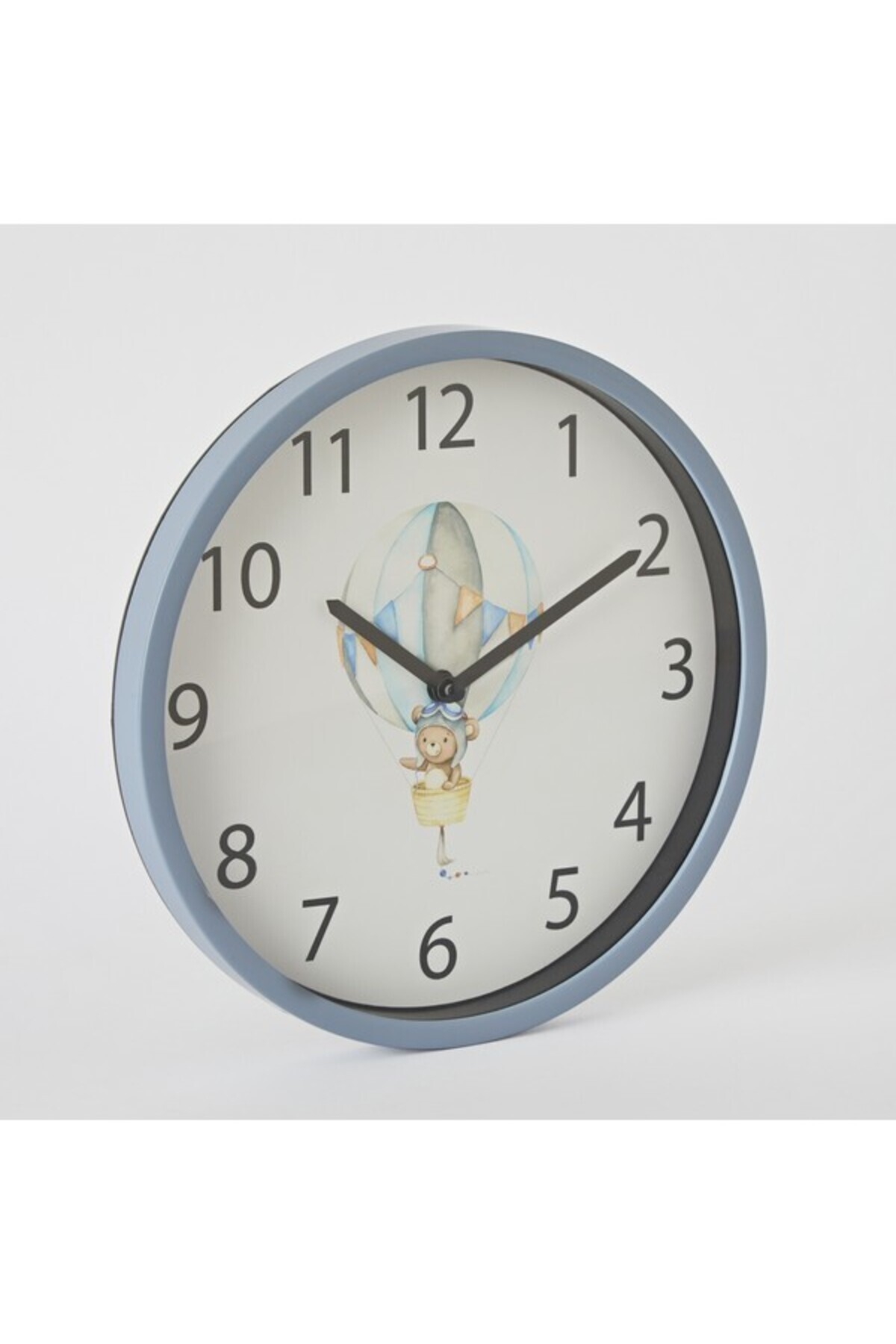 Home Box-ساعة حائط على شكل منطاد هواء ساخن من بلاي لاند 22.5×22.5×3.6 سم 5