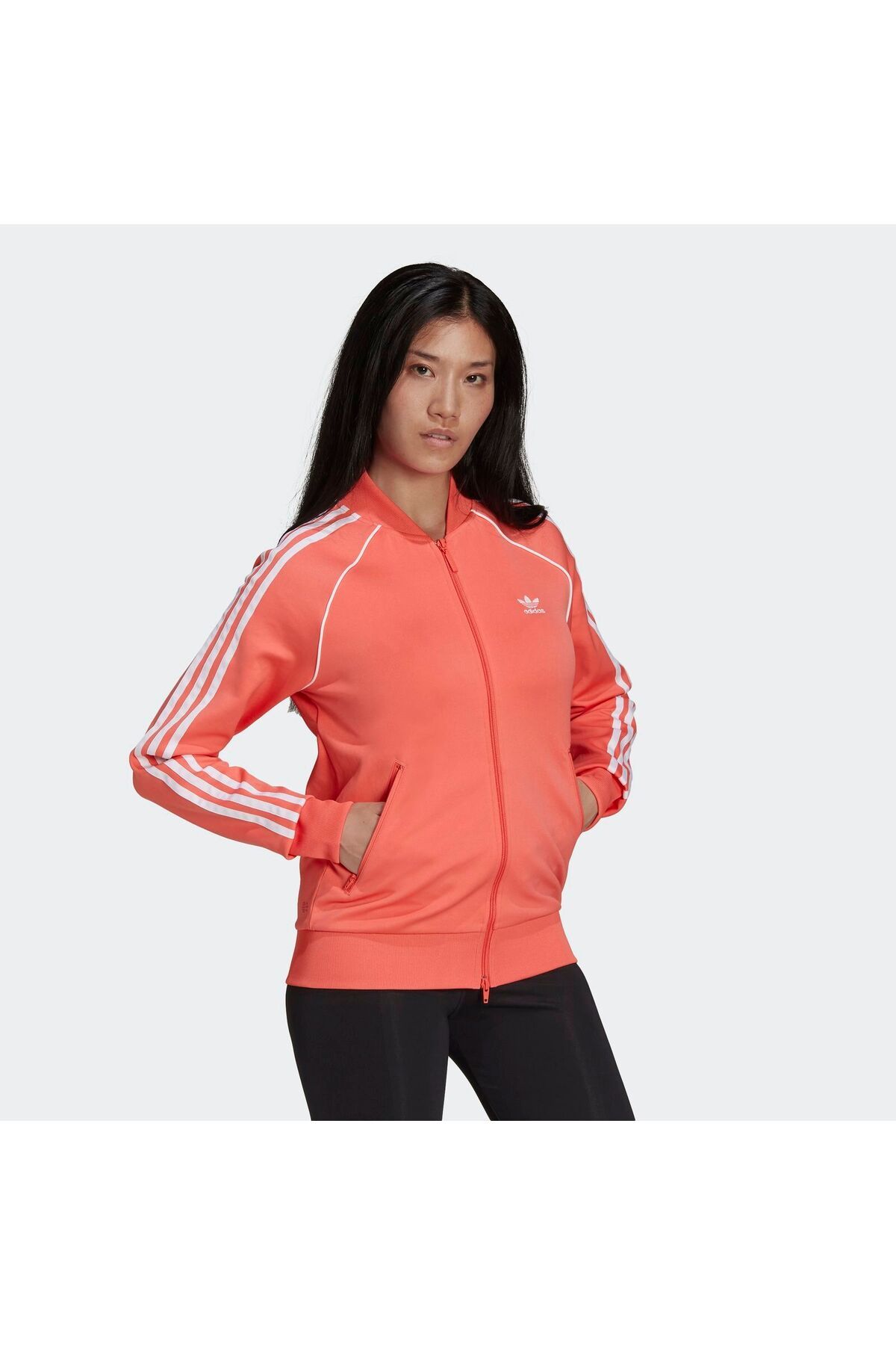 adidas-ADIDAS women's tracksuit SUPERSTAR TRACKTOP PB - HE9564 3