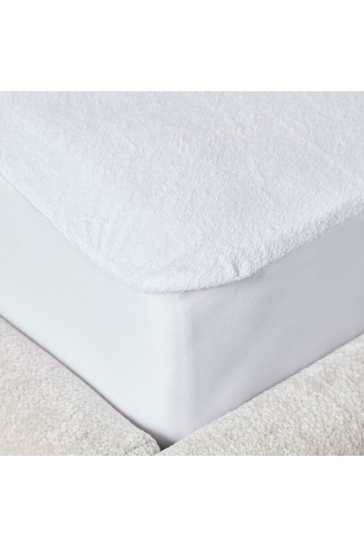Home Box-Terry Waterproof Olympic Queen Mattress Protector 160x200+33 cm 5