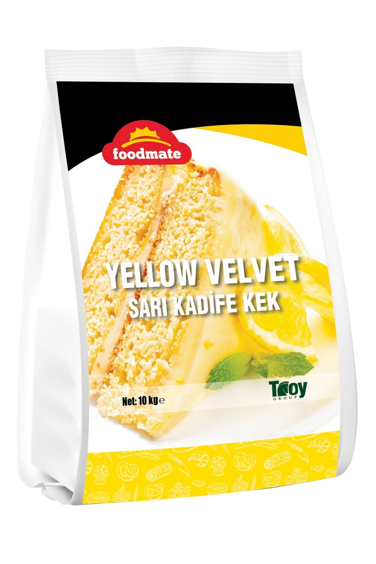 Chef Troy Sarı Kadife Kek 10 Kg