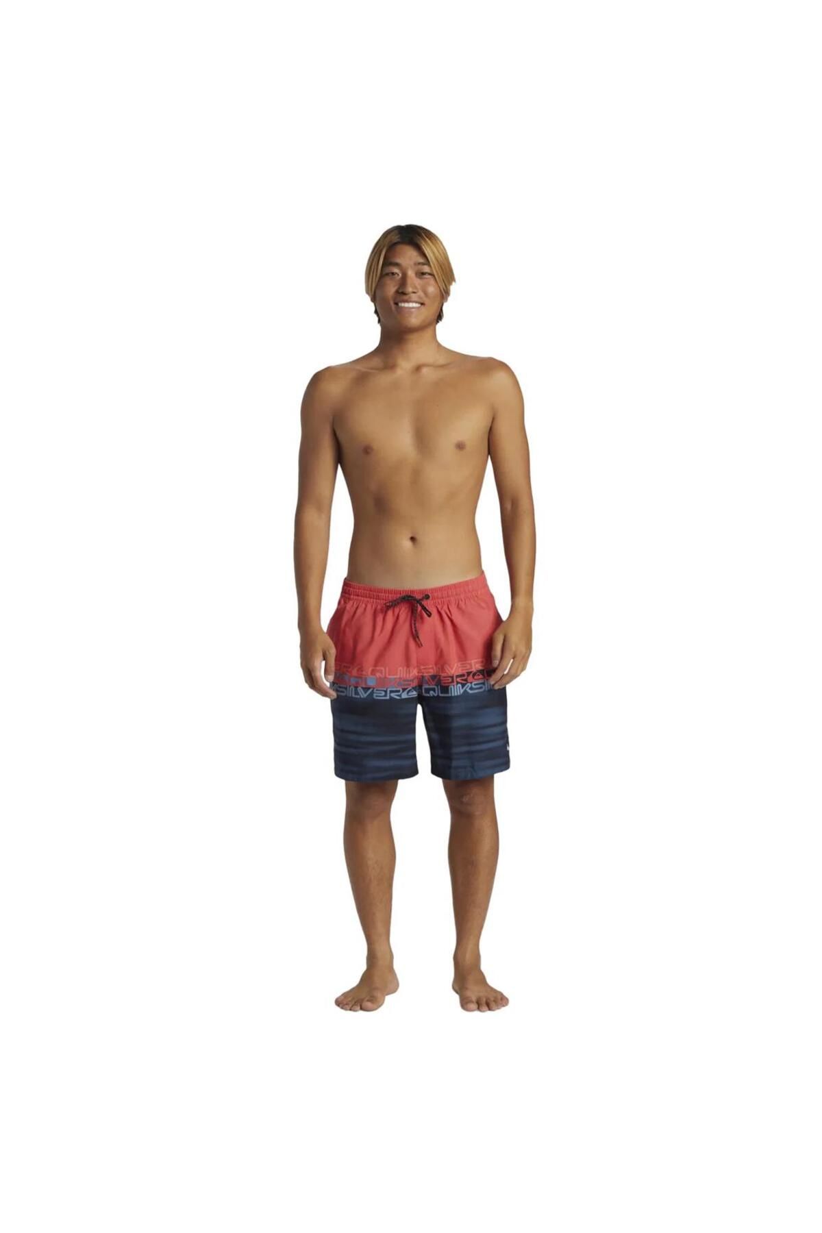 Quiksilver-Everyday Wordblock Volley 17 Men's Multicolor Volley Short 5