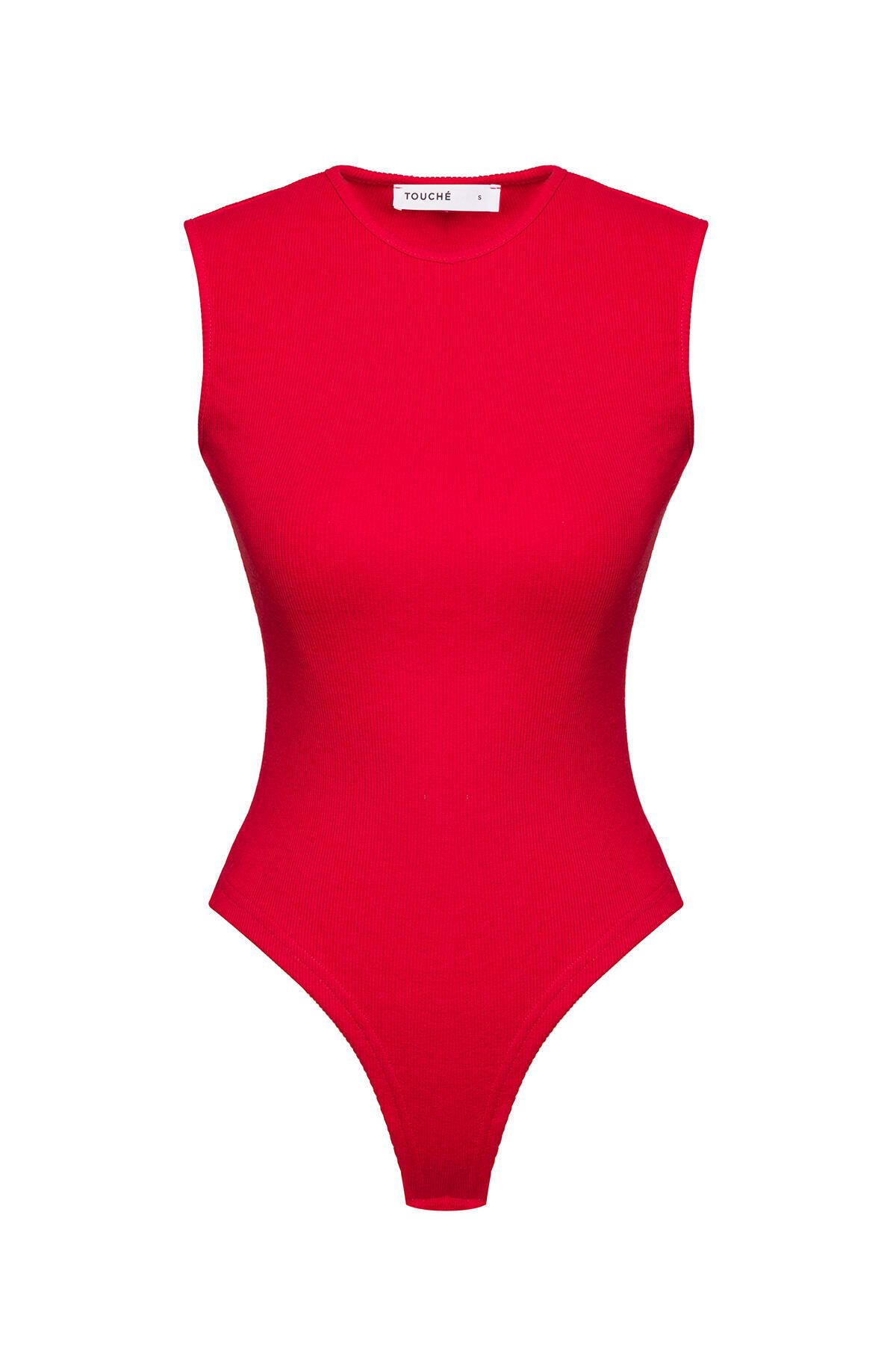 Touché Privé-Fitted Zipper Sleeve Bodysuit 1