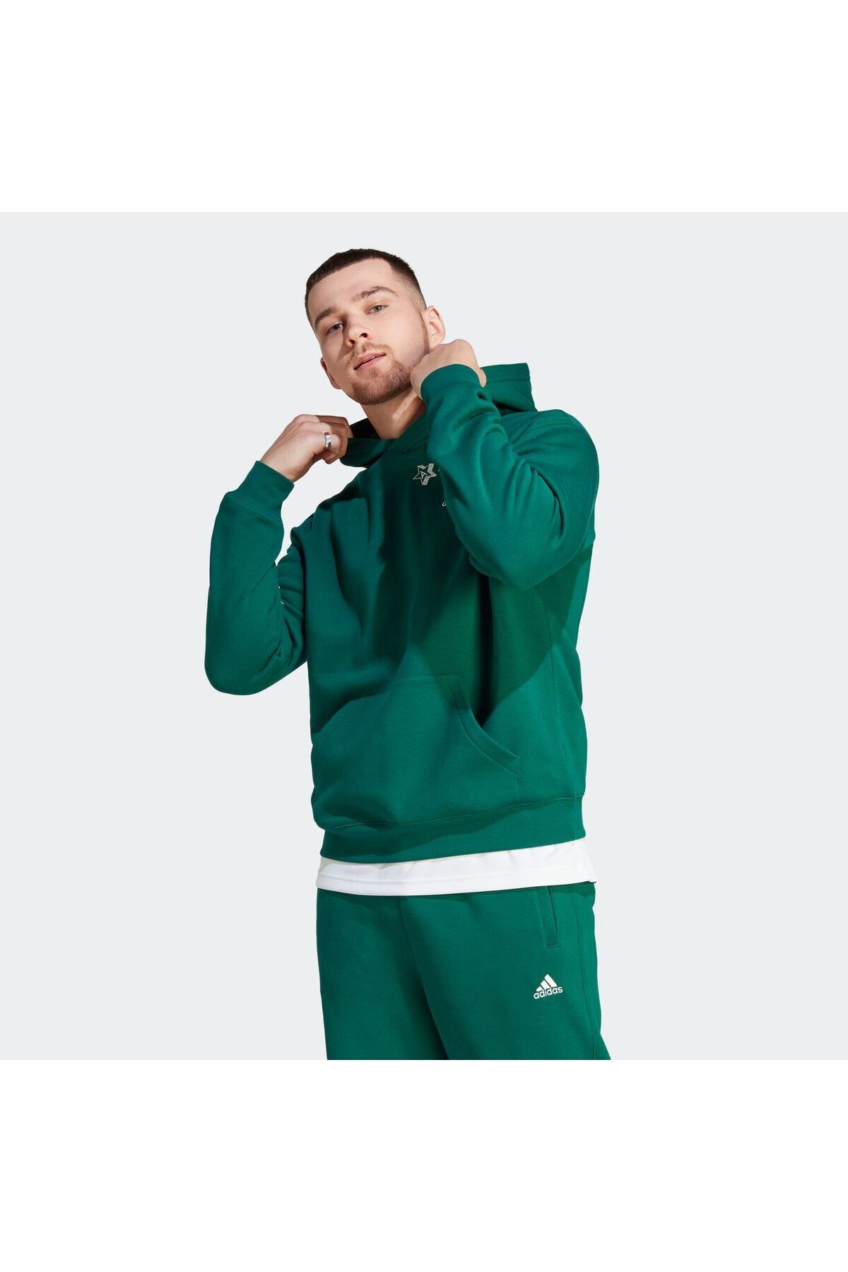 adidas-Hanorac ADIDAS pentru barbati BL FL HD Q3 FL - IJ6449 2