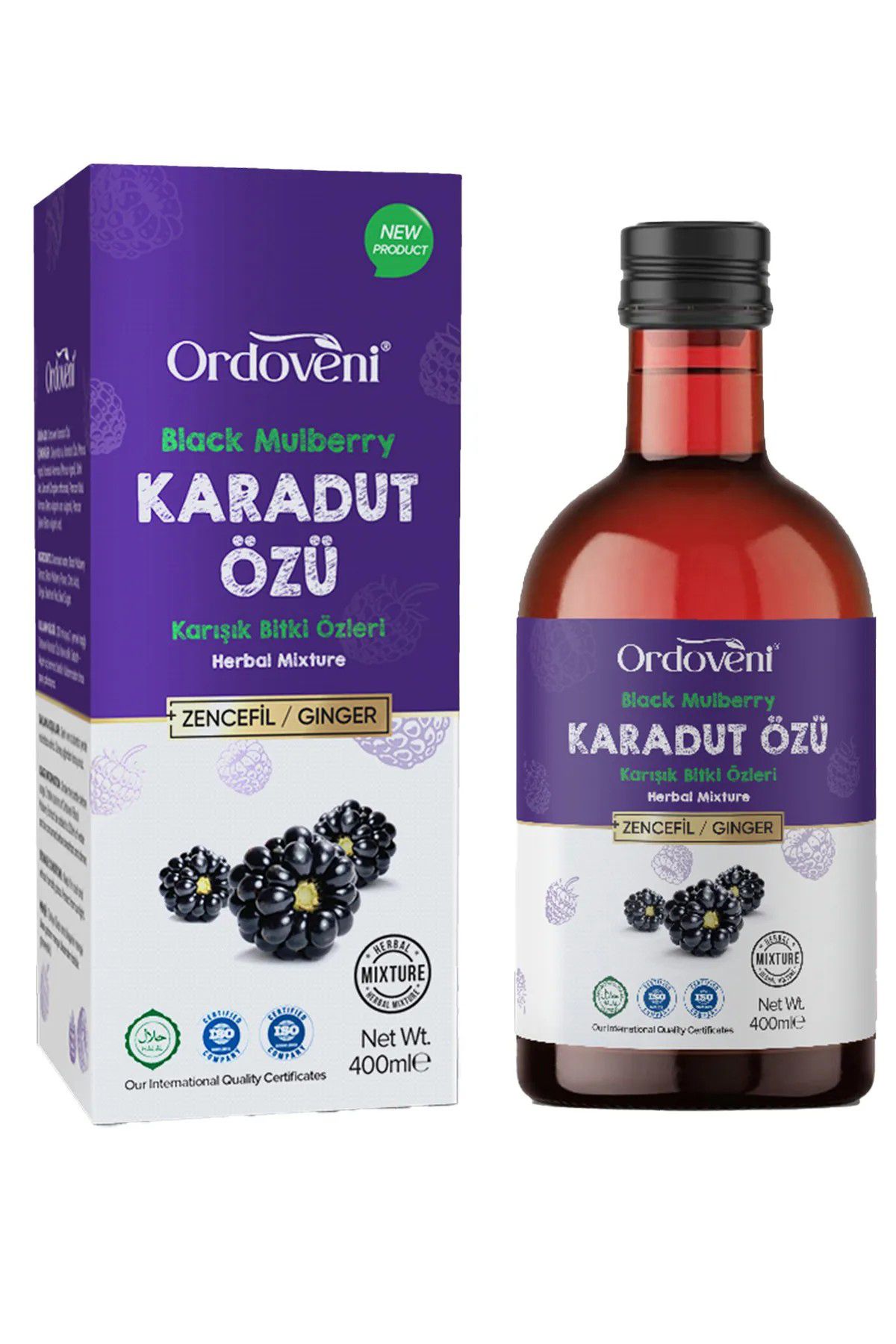 OrdoVeni-100% Natural Blackberry Extract - Support Your Health with Antioxidant Wealth (400Gr) 1