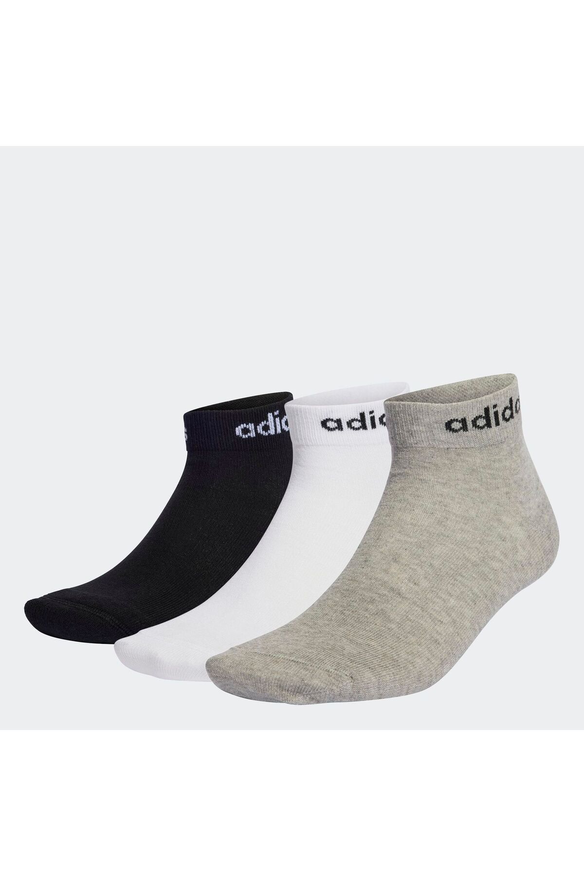 adidas-Sosete ADIDAS pentru barbati T LIN ANKLE 3P - IC1306 2