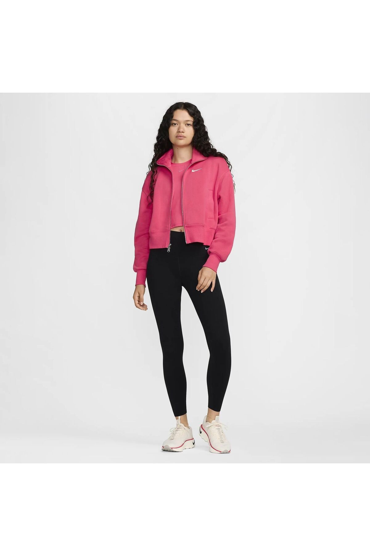 Nike-Bluza trening NIKE pentru femei PHNX FLC OS TRK JKT - FZ3204629 4